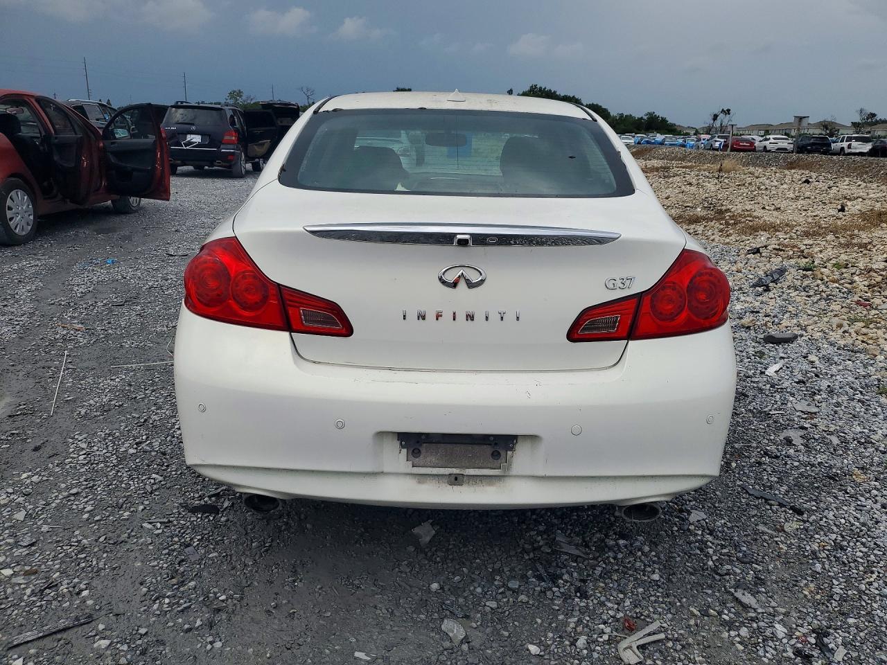 2012 Infiniti G37 Sedan Journey White vin: JN1CV6AP3CM933761