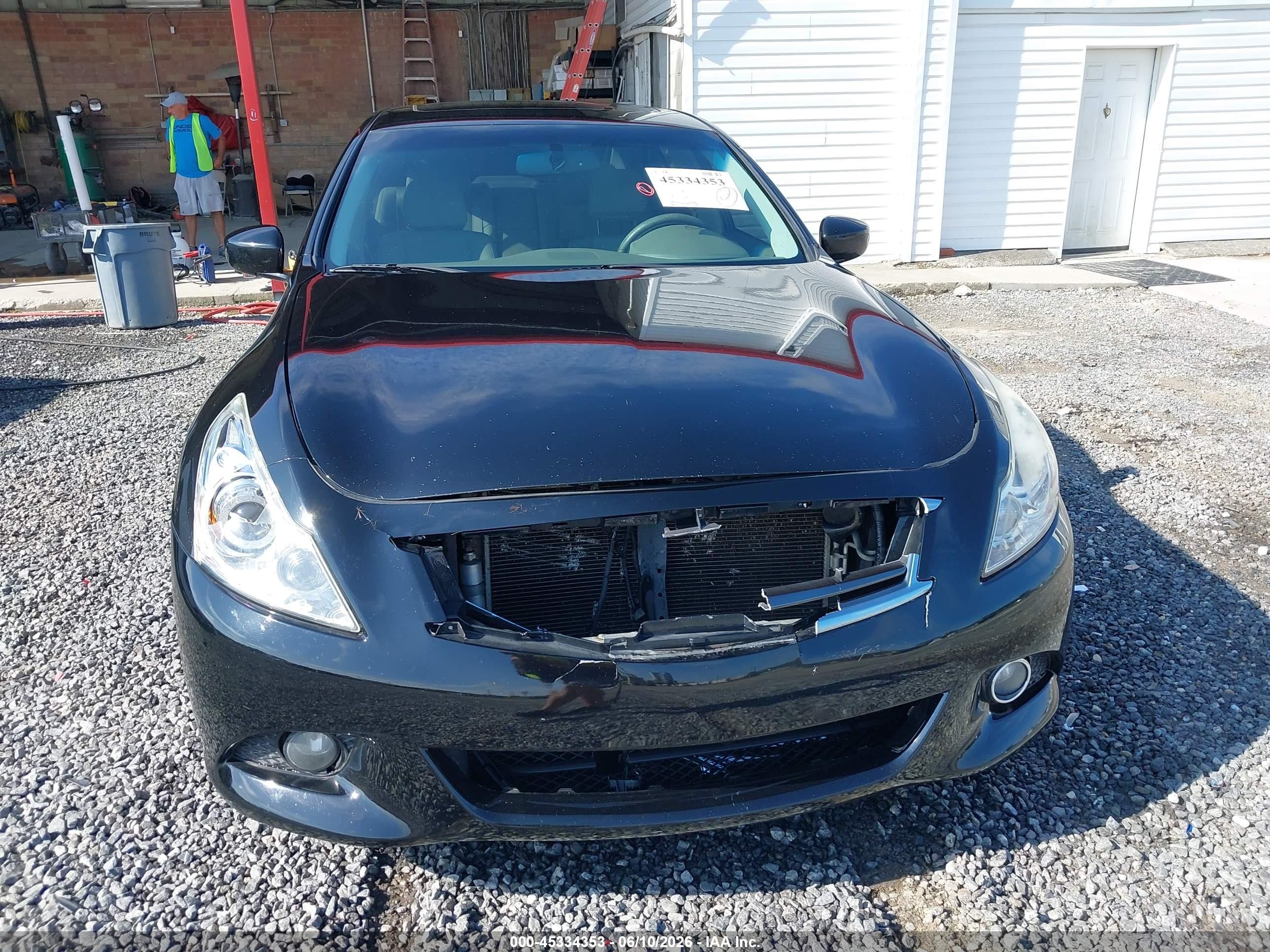 2012 Infiniti G37 Journey Black vin: JN1CV6AP3CM935414