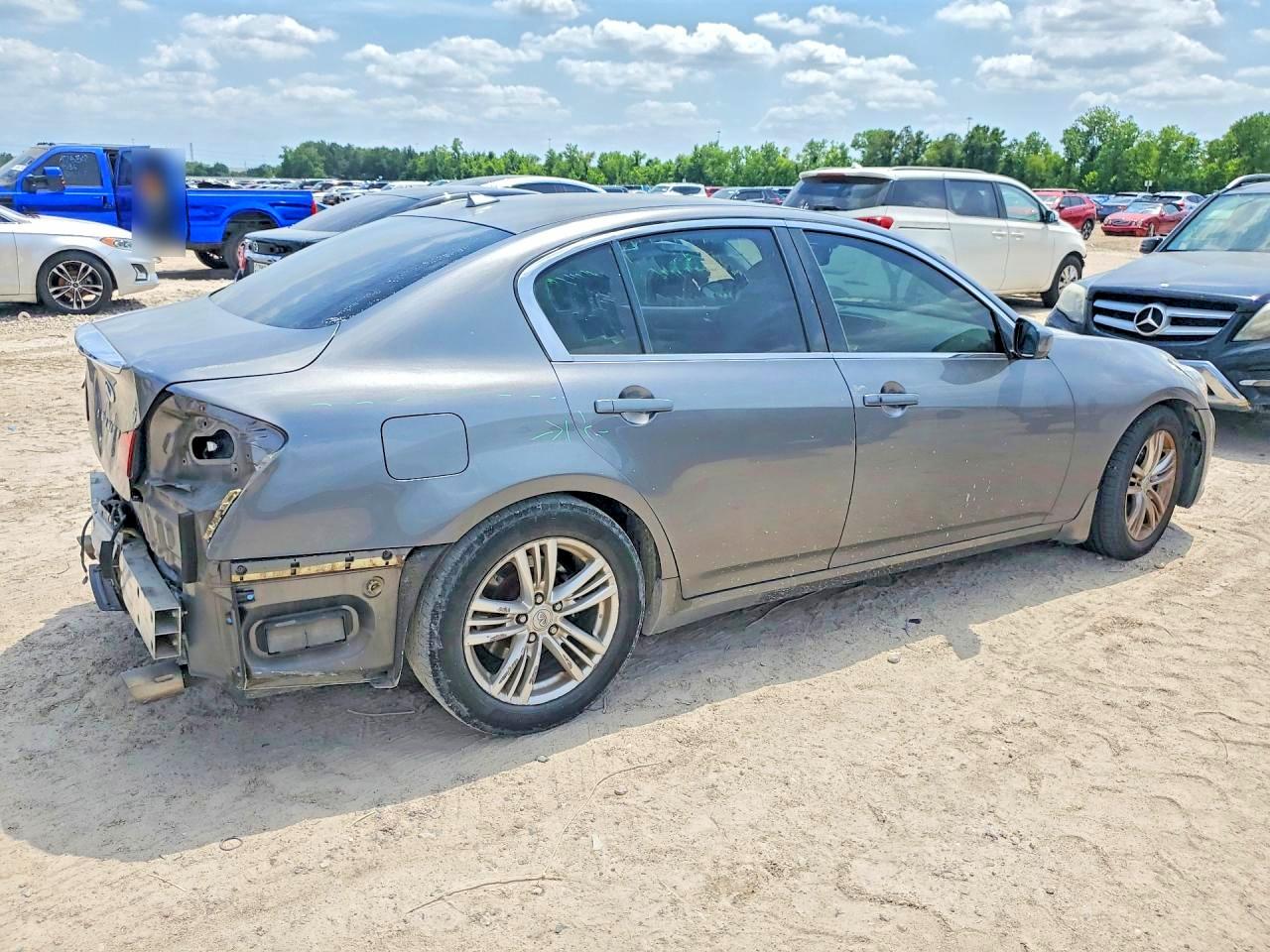 2013 Infiniti G37 Sedan Journey Gray vin: JN1CV6AP3DM303451
