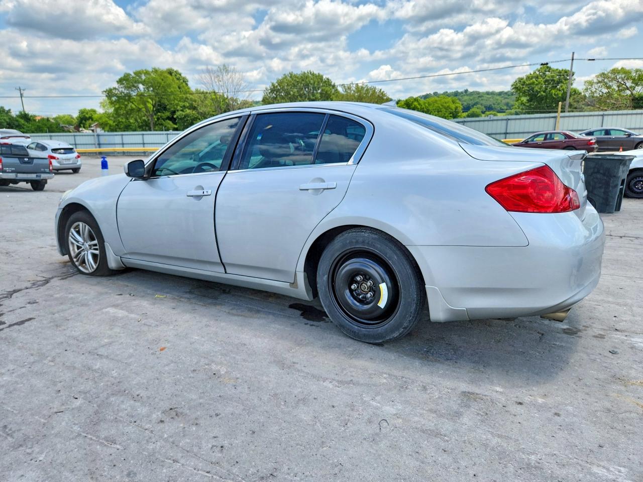 2013 Infiniti G37 Base/journey/sport Silver vin: JN1CV6AP3DM306771