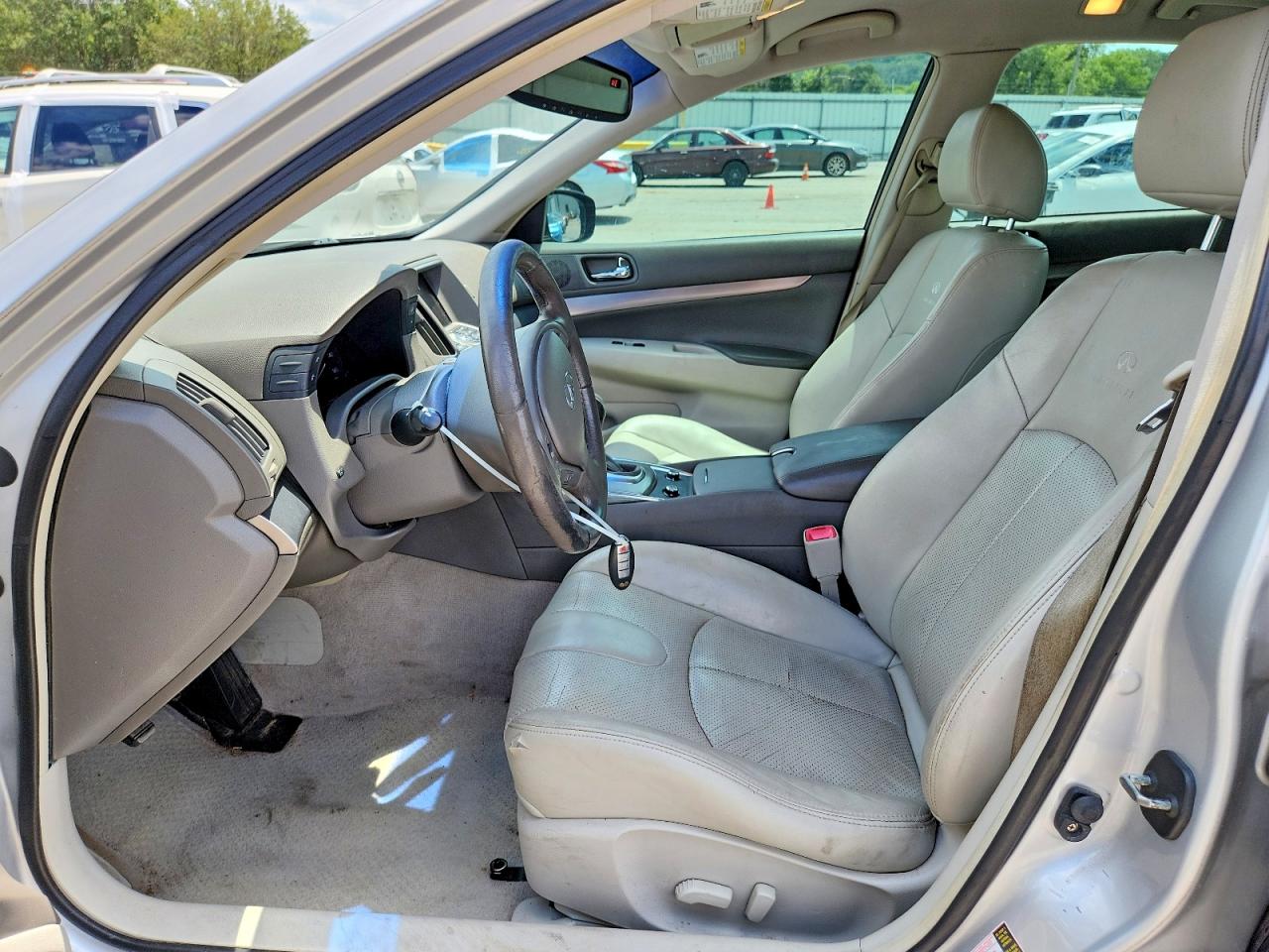 2013 Infiniti G37 Base/journey/sport Silver vin: JN1CV6AP3DM306771