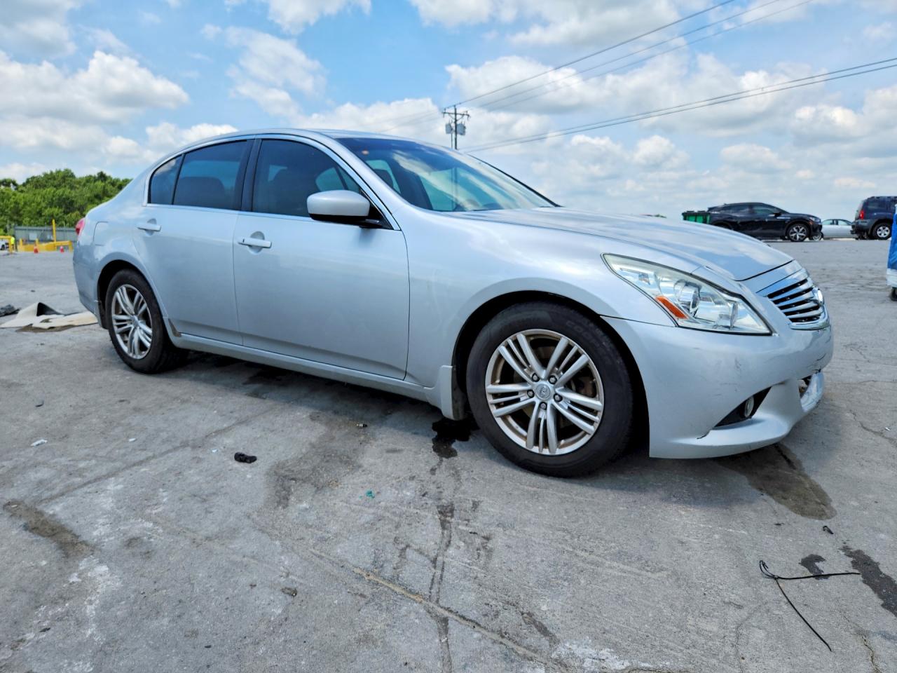 2013 Infiniti G37 Base/journey/sport Silver vin: JN1CV6AP3DM306771