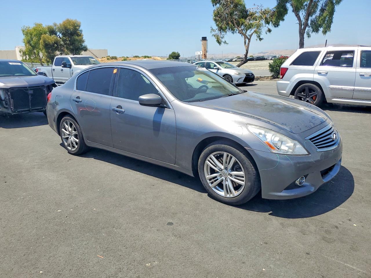 2013 Infiniti G37 Sedan Journey Gray vin: JN1CV6AP3DM306916
