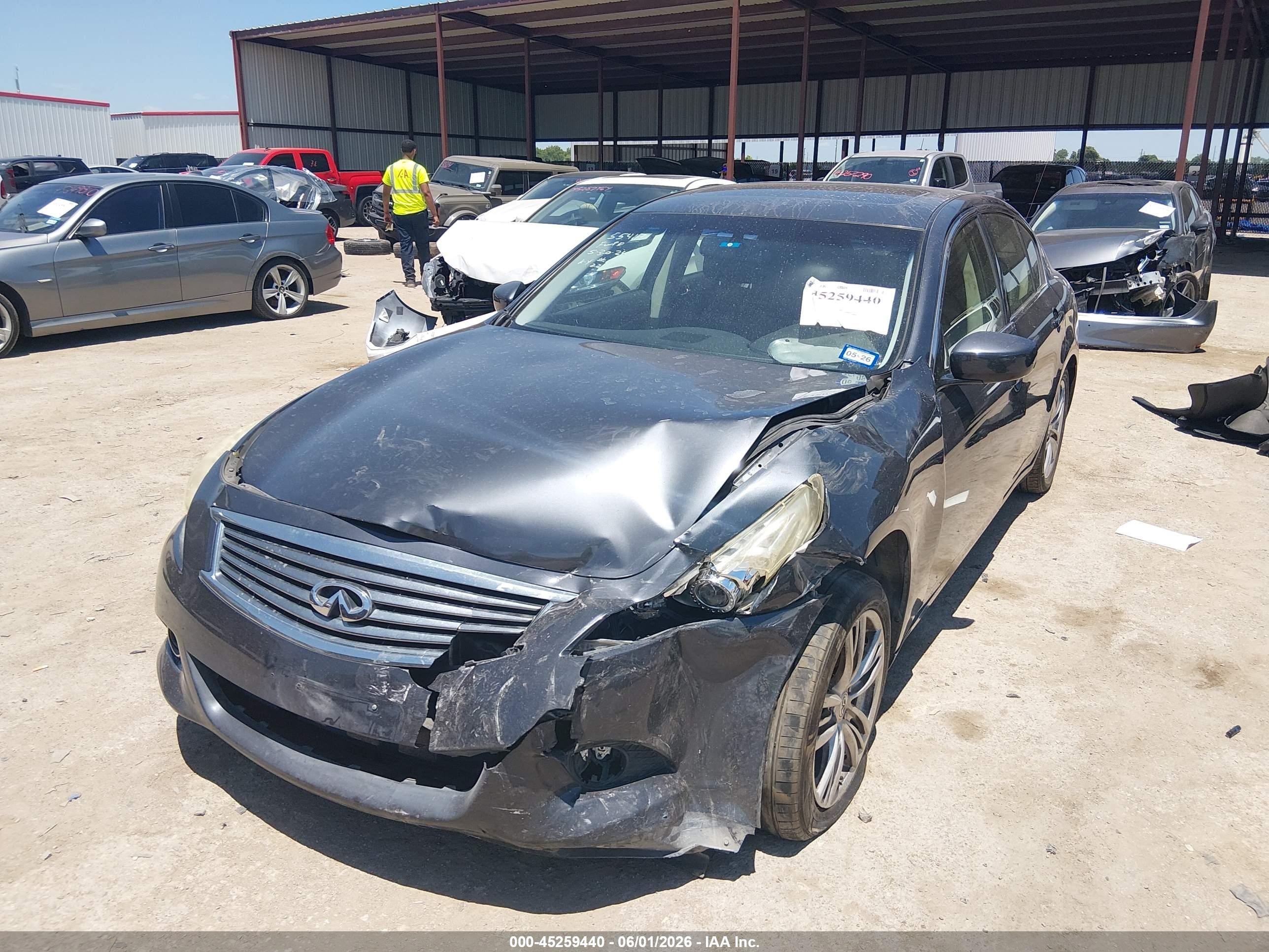 2013 Infiniti G37 Journey Серый vin: JN1CV6AP3DM715661