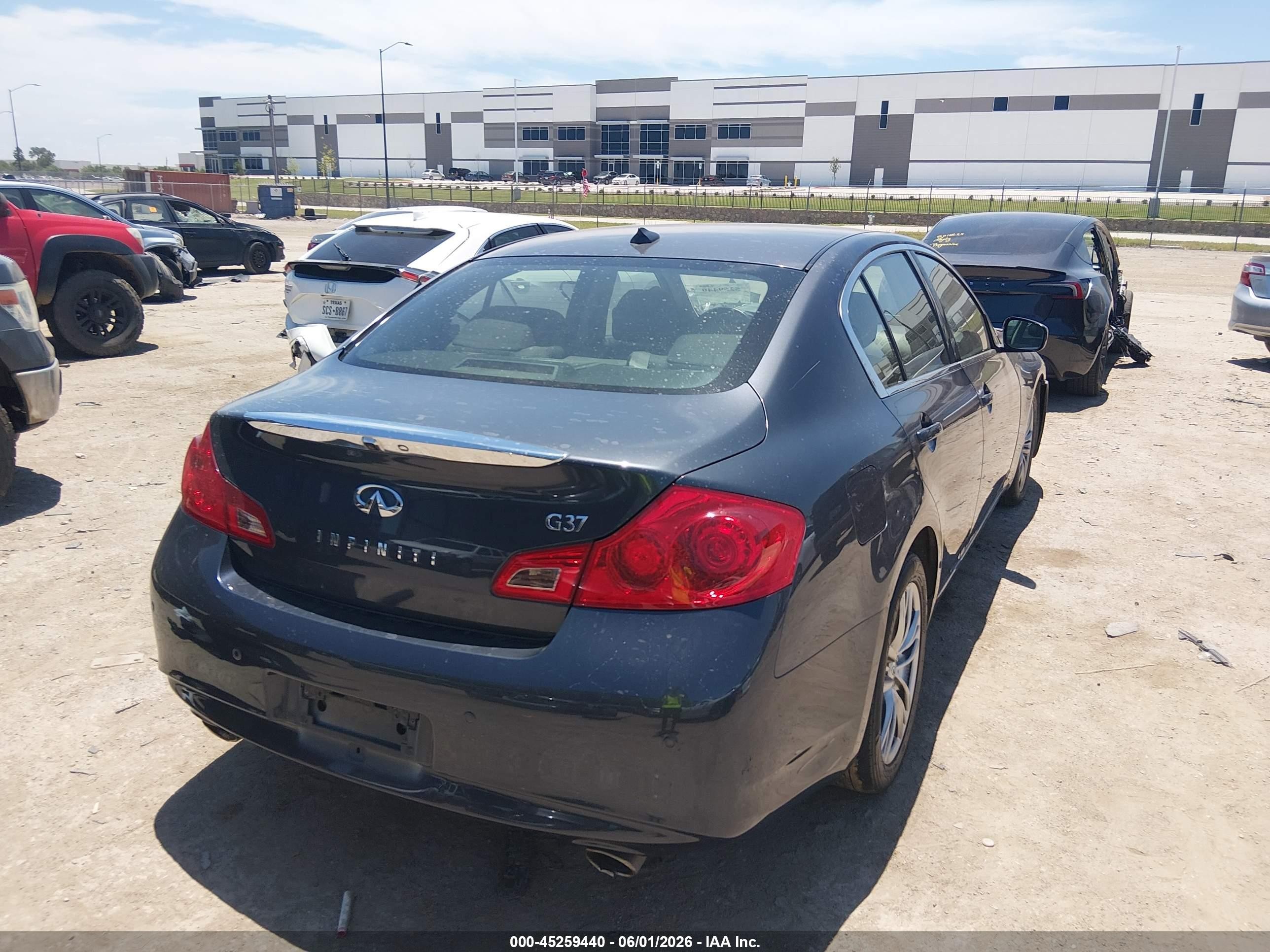 2013 Infiniti G37 Journey Серый vin: JN1CV6AP3DM715661