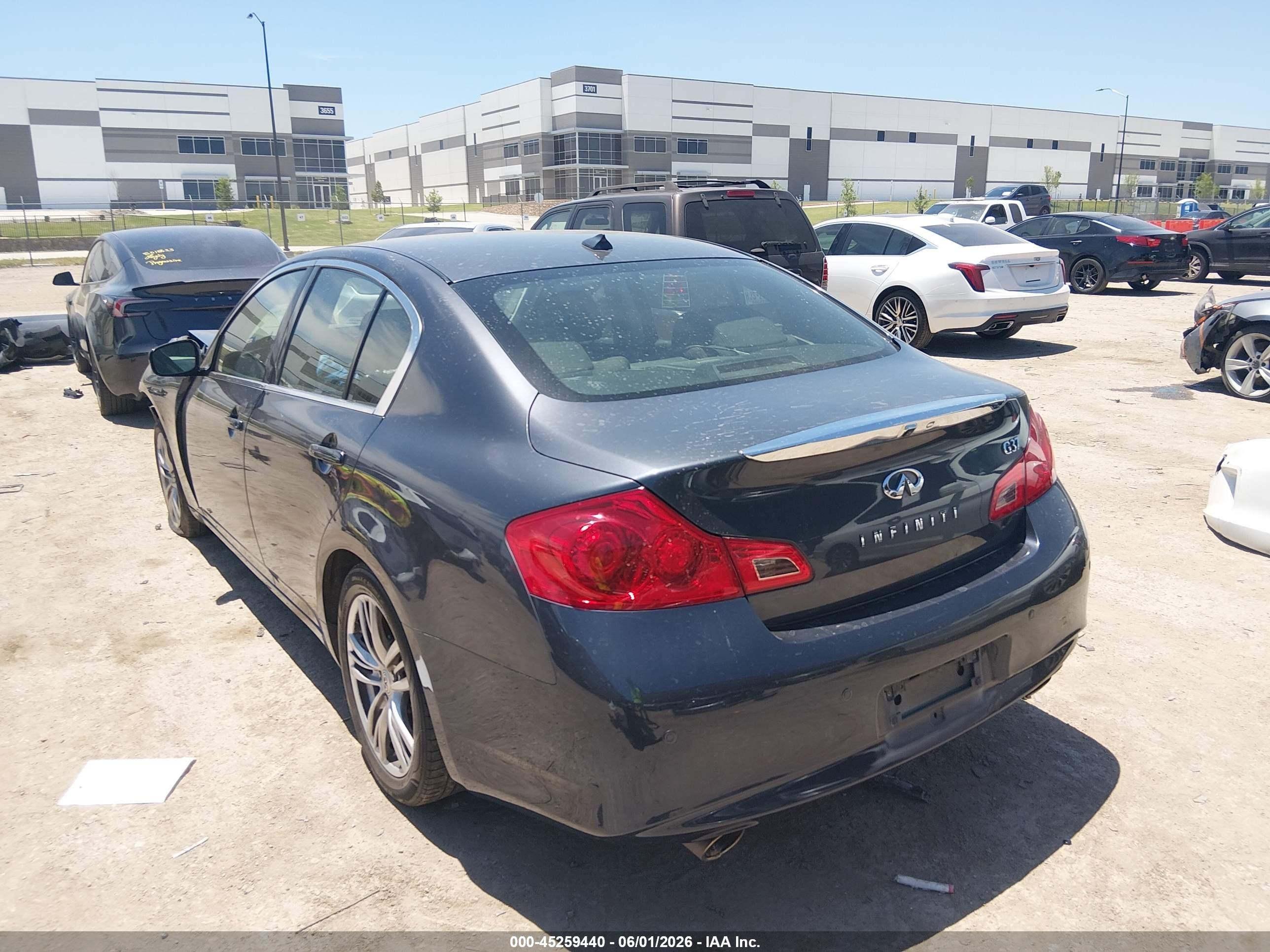 2013 Infiniti G37 Journey Серый vin: JN1CV6AP3DM715661