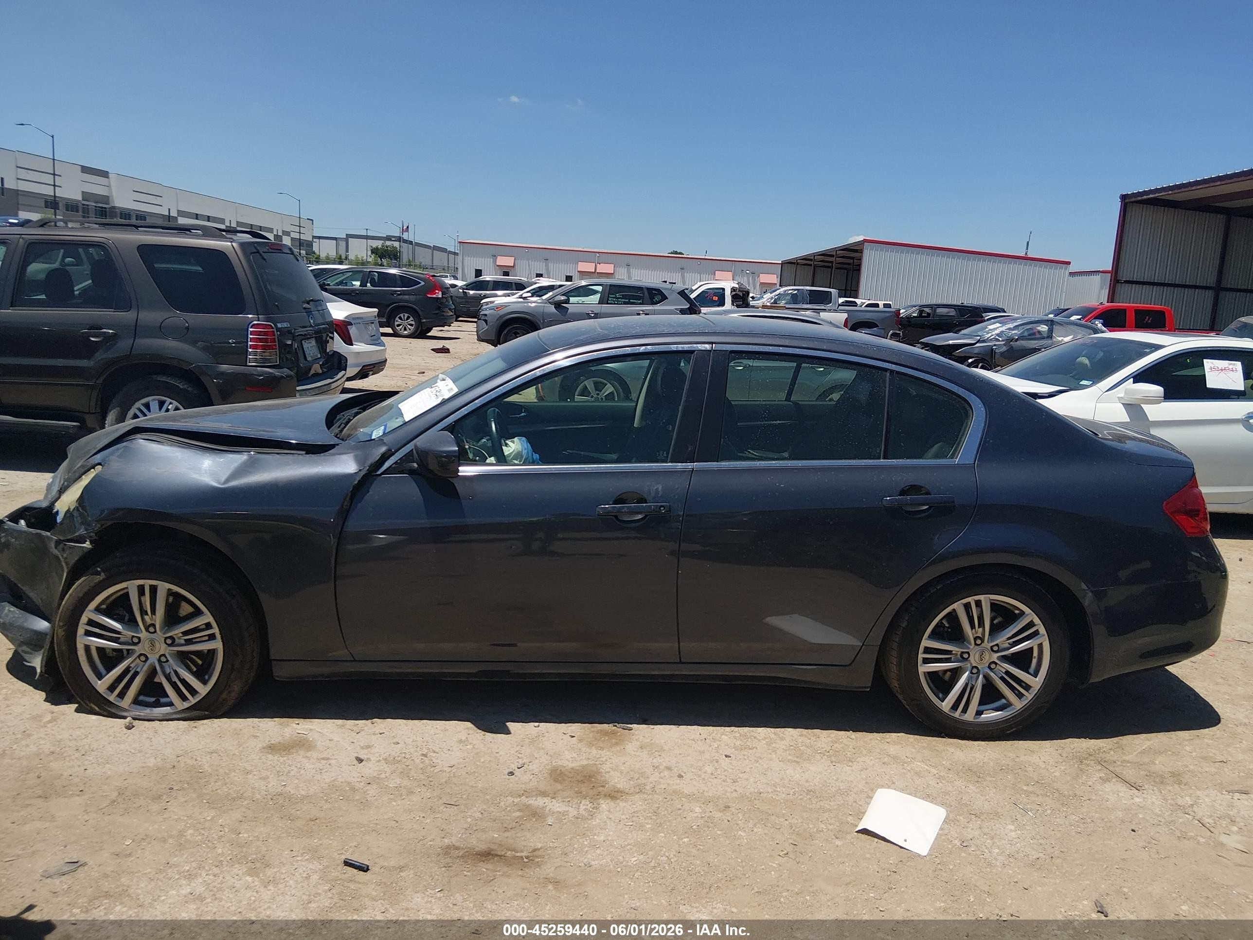 2013 Infiniti G37 Journey Серый vin: JN1CV6AP3DM715661