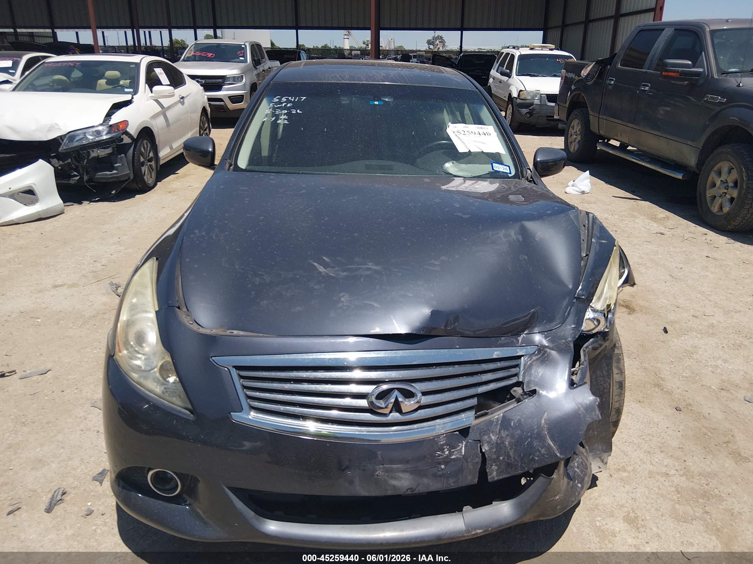 2013 Infiniti G37 Journey Серый vin: JN1CV6AP3DM715661
