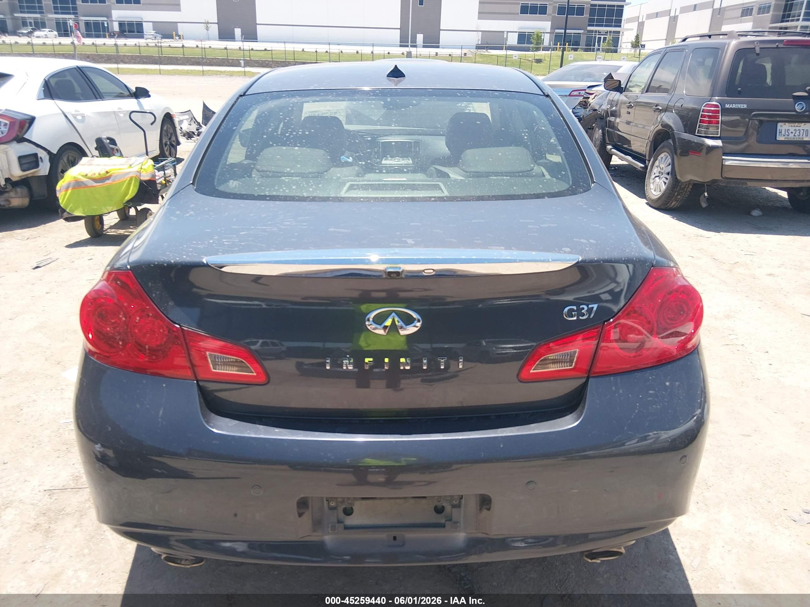 2013 Infiniti G37 Journey Серый vin: JN1CV6AP3DM715661