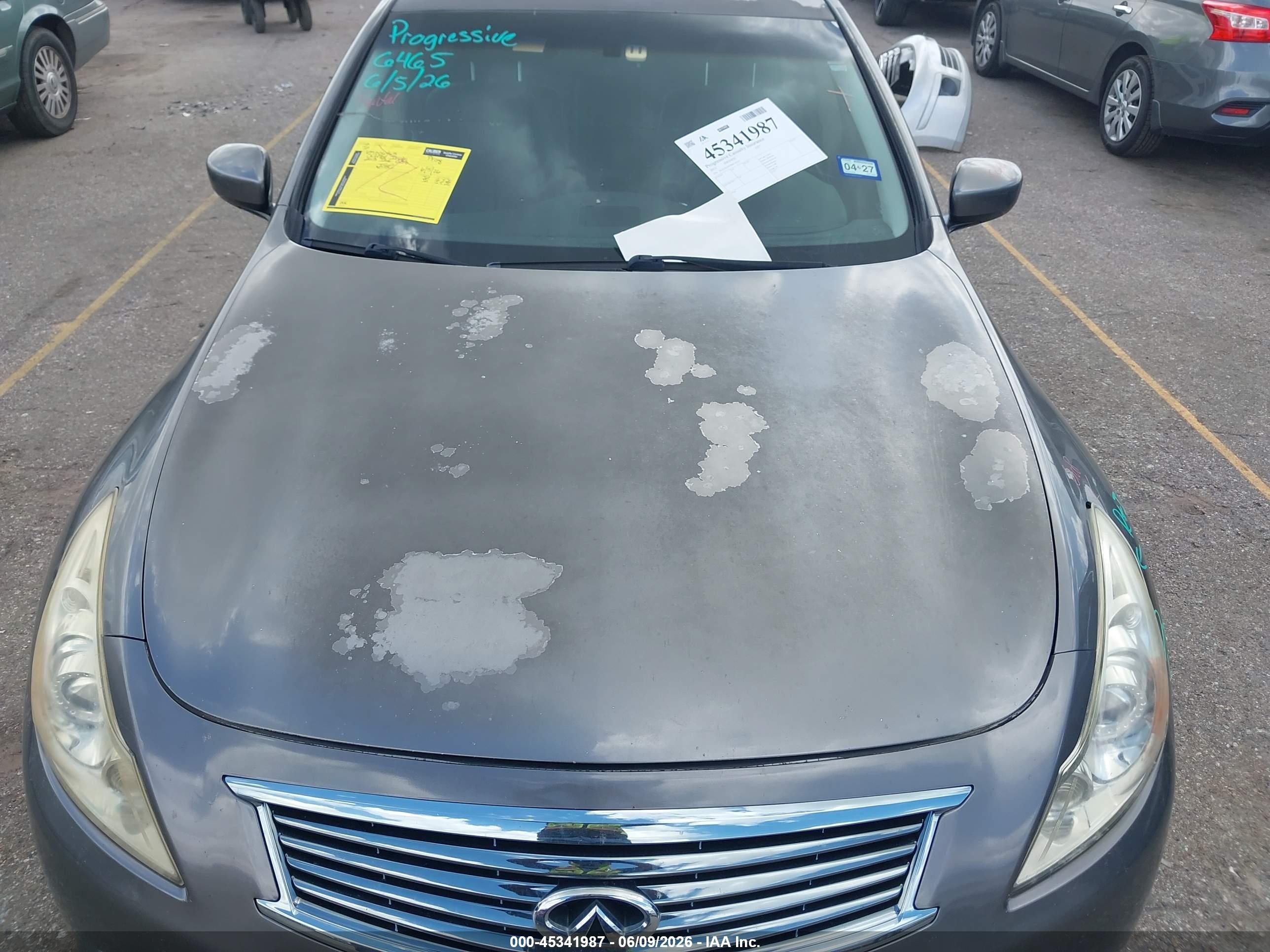 2013 Infiniti G37 Journey Gray vin: JN1CV6AP3DM716535
