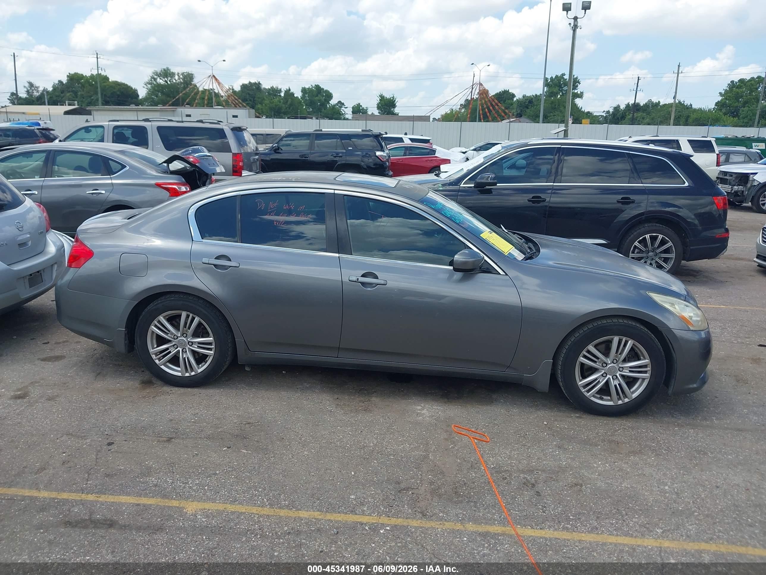 2013 Infiniti G37 Journey Gray vin: JN1CV6AP3DM716535