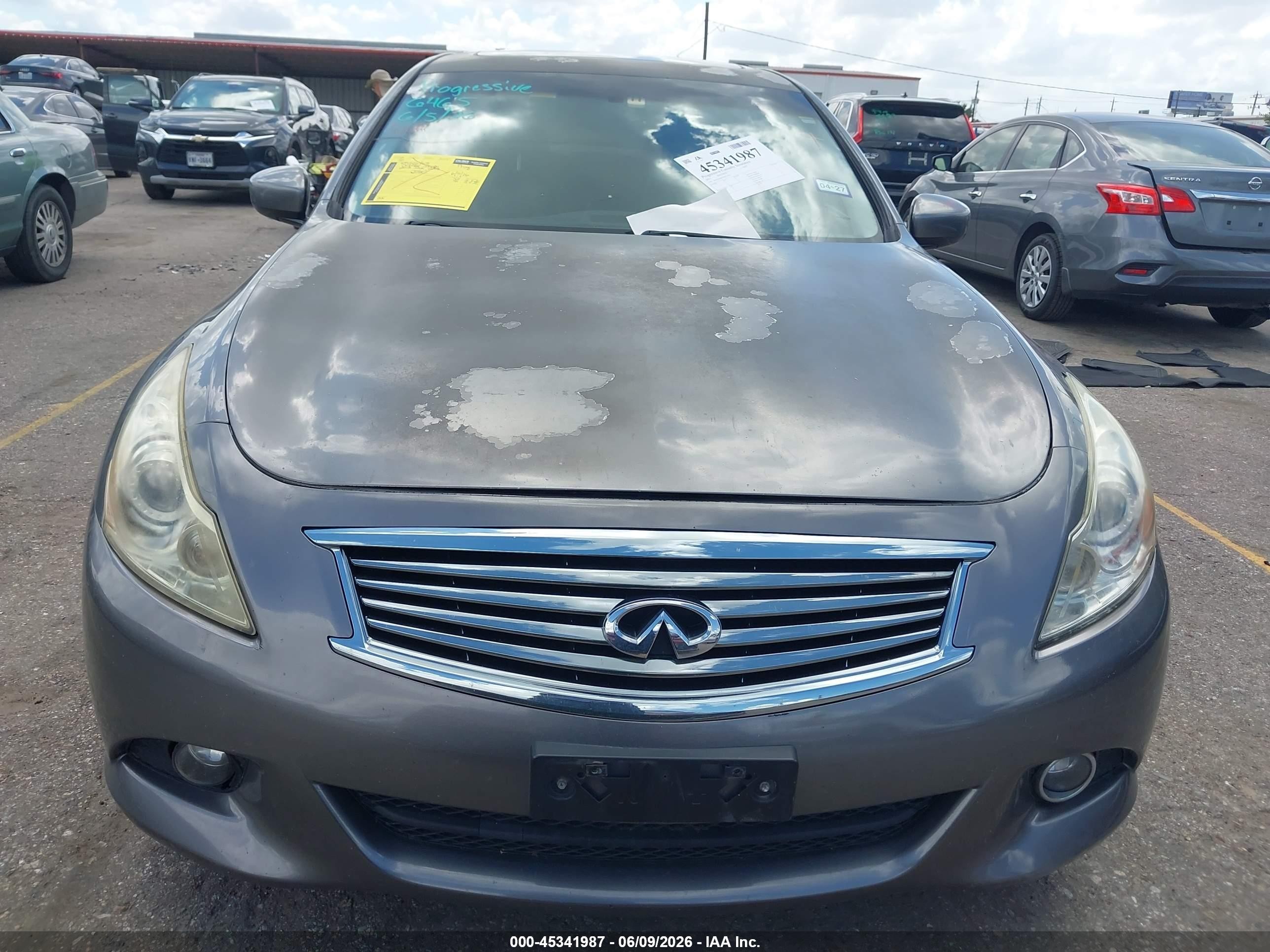2013 Infiniti G37 Journey Gray vin: JN1CV6AP3DM716535