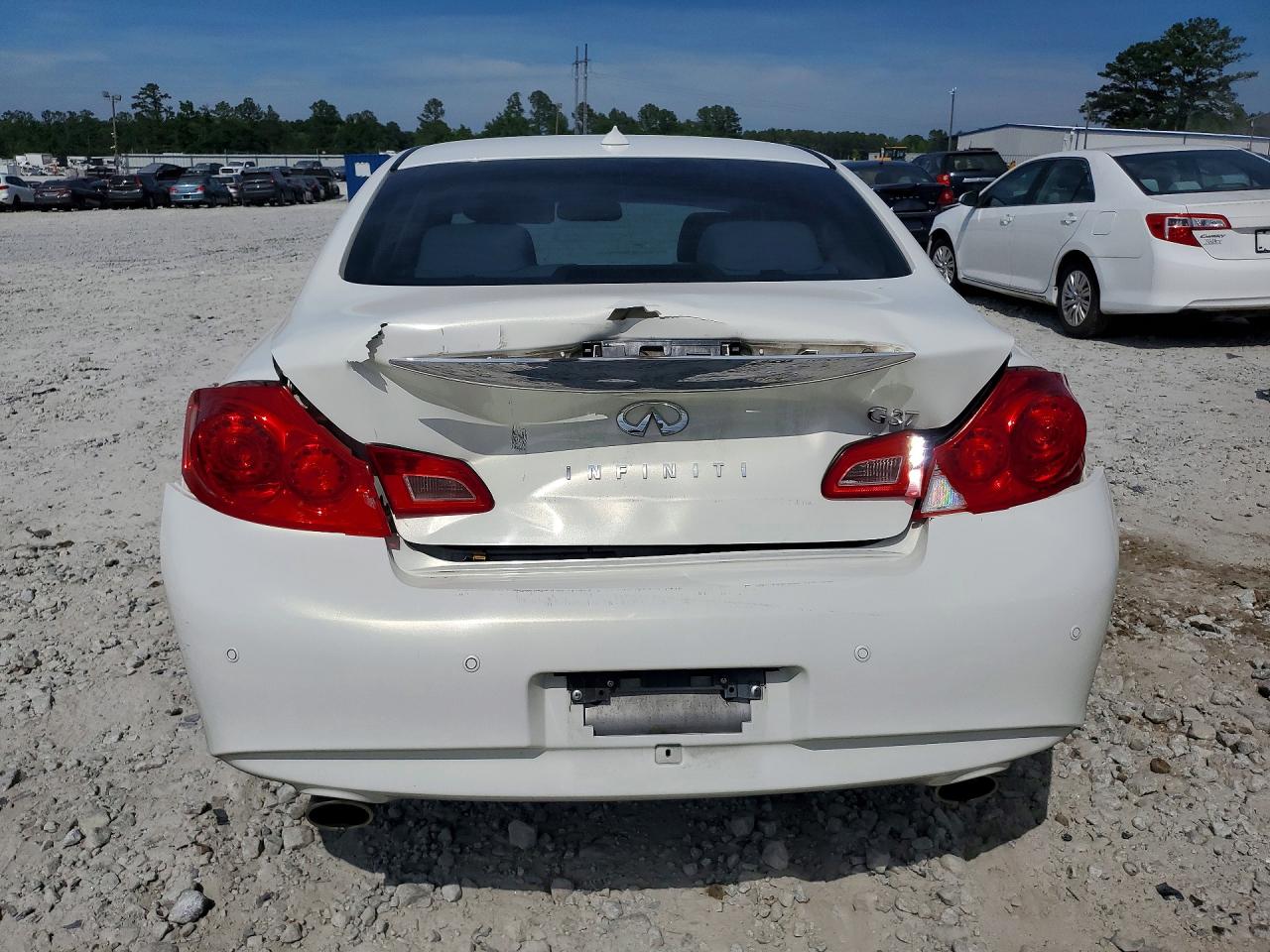 2013 Infiniti G37 Sedan Journey White vin: JN1CV6AP3DM717703