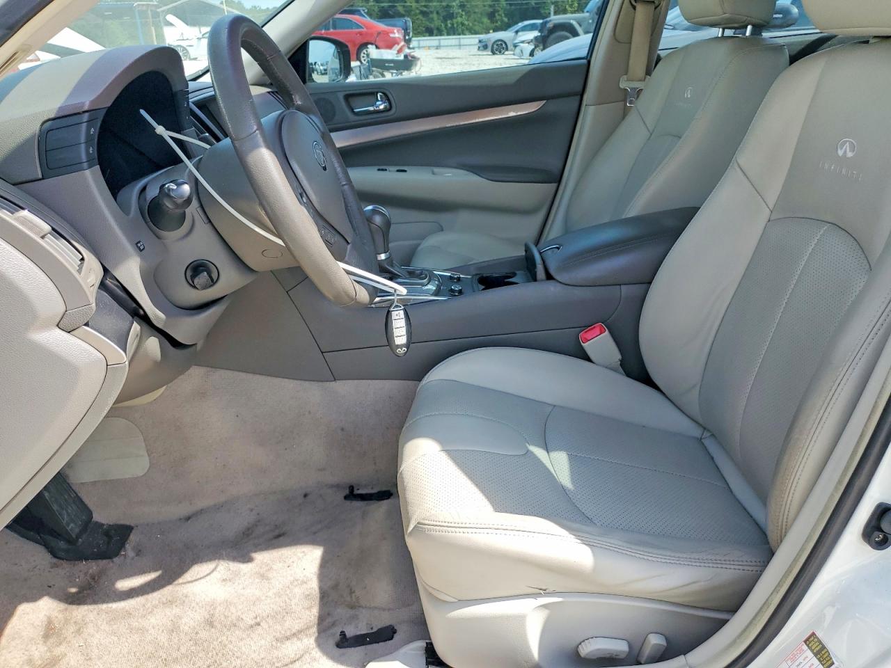 2013 Infiniti G37 Sedan Journey White vin: JN1CV6AP3DM717703