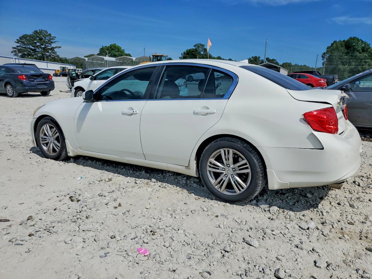 2013 Infiniti G37 Sedan Journey White vin: JN1CV6AP3DM717703