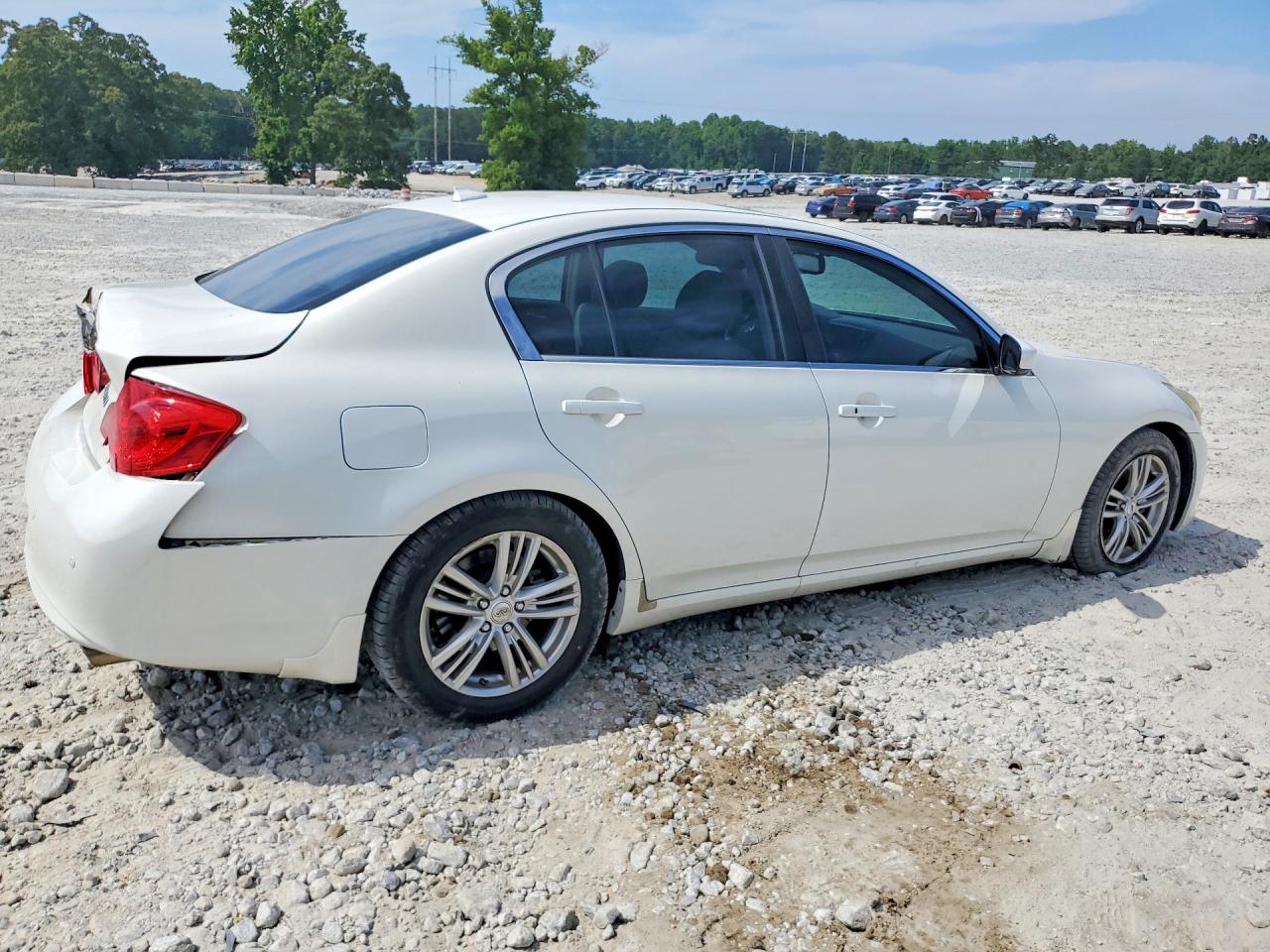 2013 Infiniti G37 Sedan Journey White vin: JN1CV6AP3DM717703