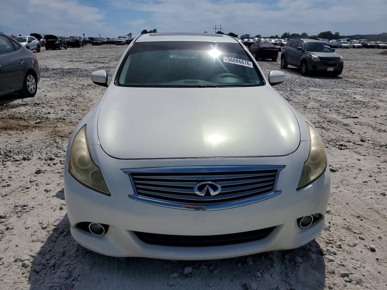 2013 Infiniti G37 Sedan Journey White vin: JN1CV6AP3DM717703