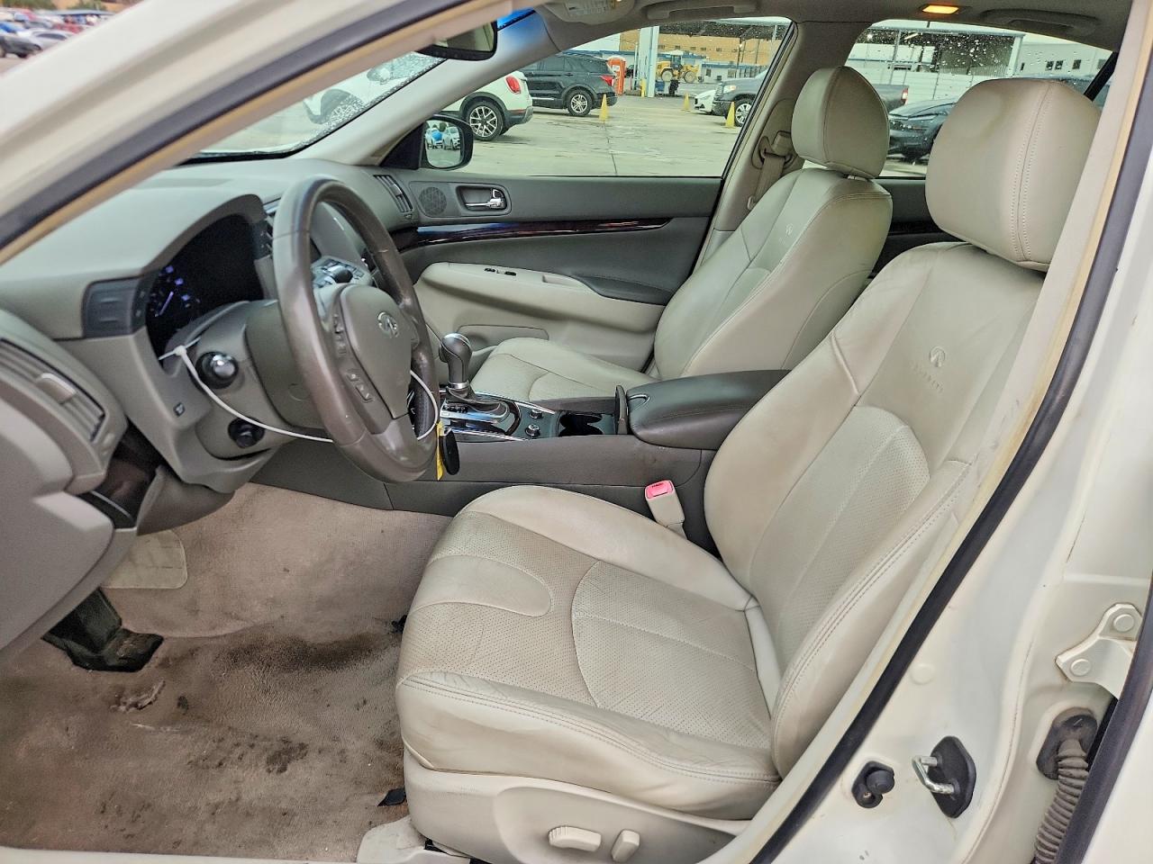 2013 Infiniti G37 Sedan Journey Белый vin: JN1CV6AP3DM718561