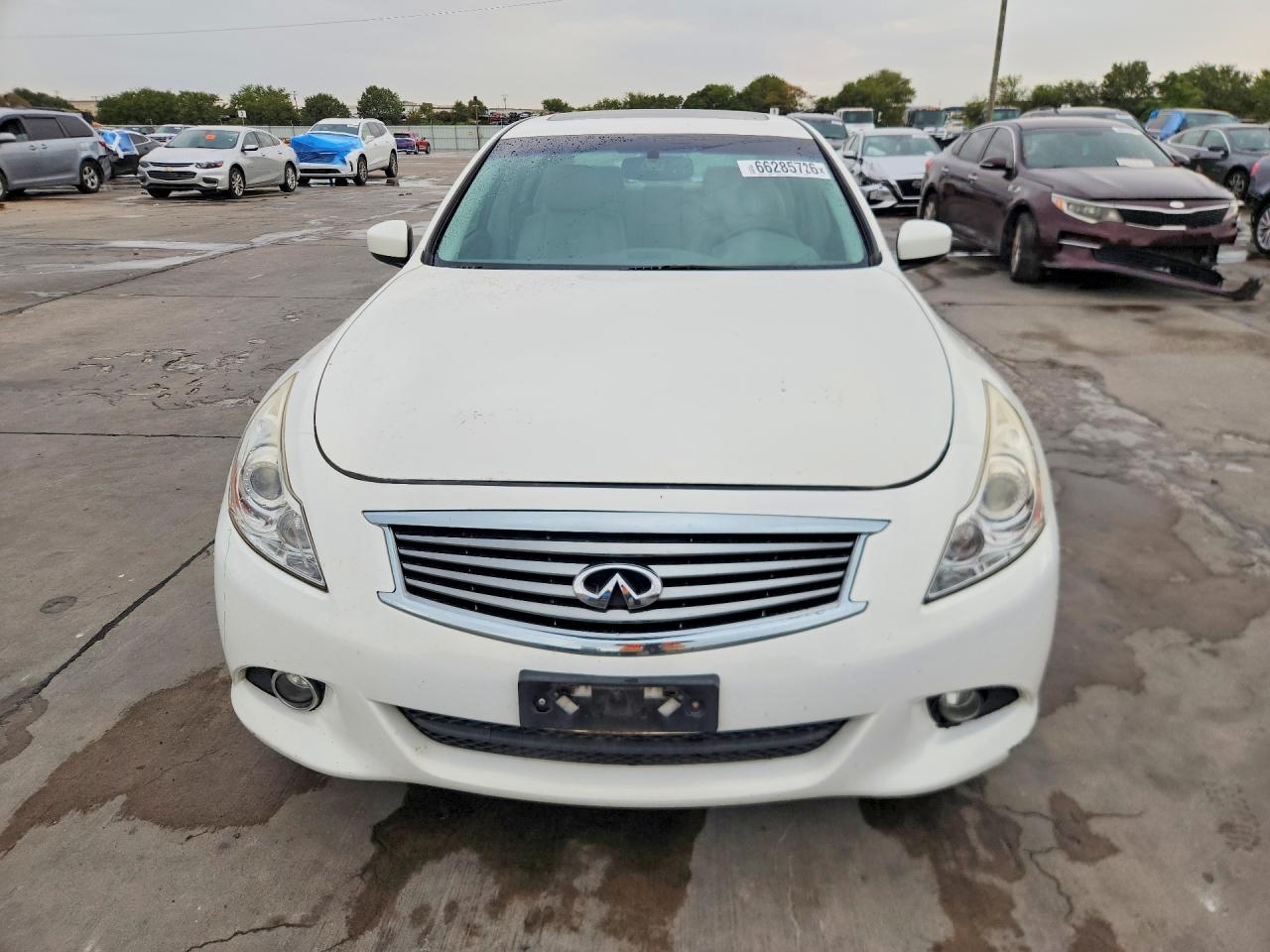 2013 Infiniti G37 Sedan Journey Белый vin: JN1CV6AP3DM718561