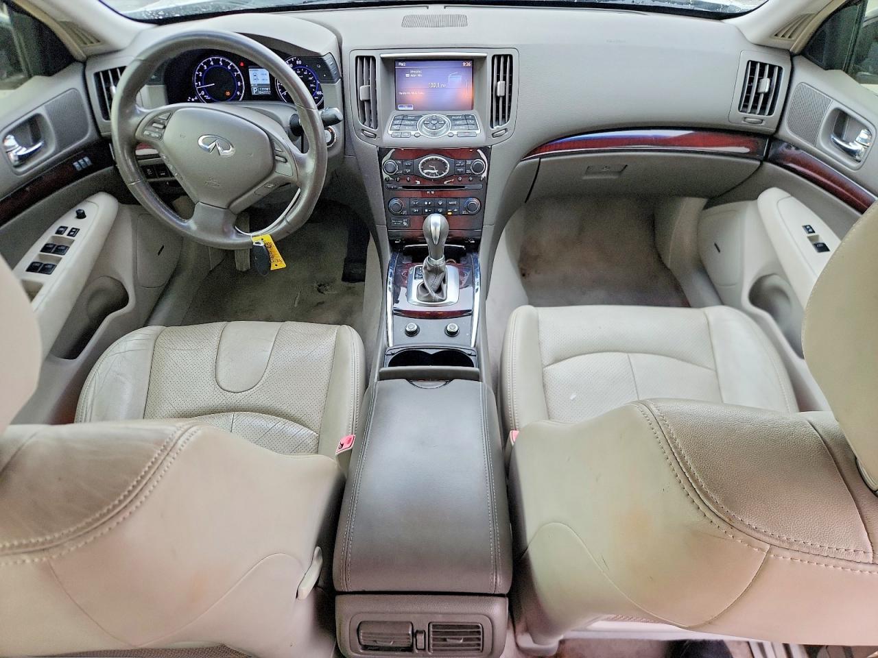 2013 Infiniti G37 Sedan Journey Белый vin: JN1CV6AP3DM718561