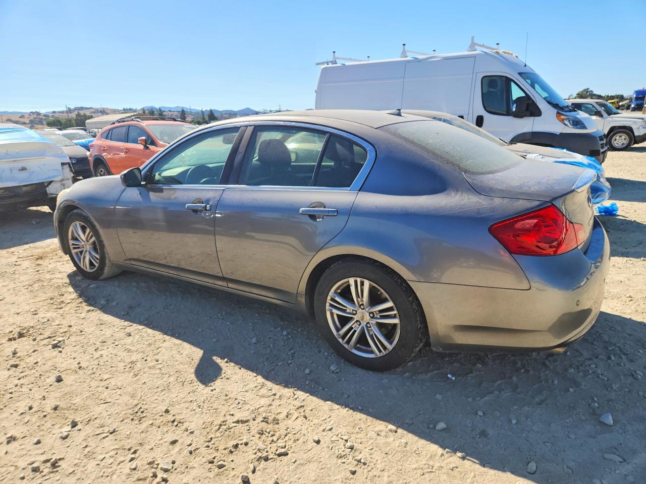 2013 Infiniti G37 Sedan Journey Gray vin: JN1CV6AP3DM725400