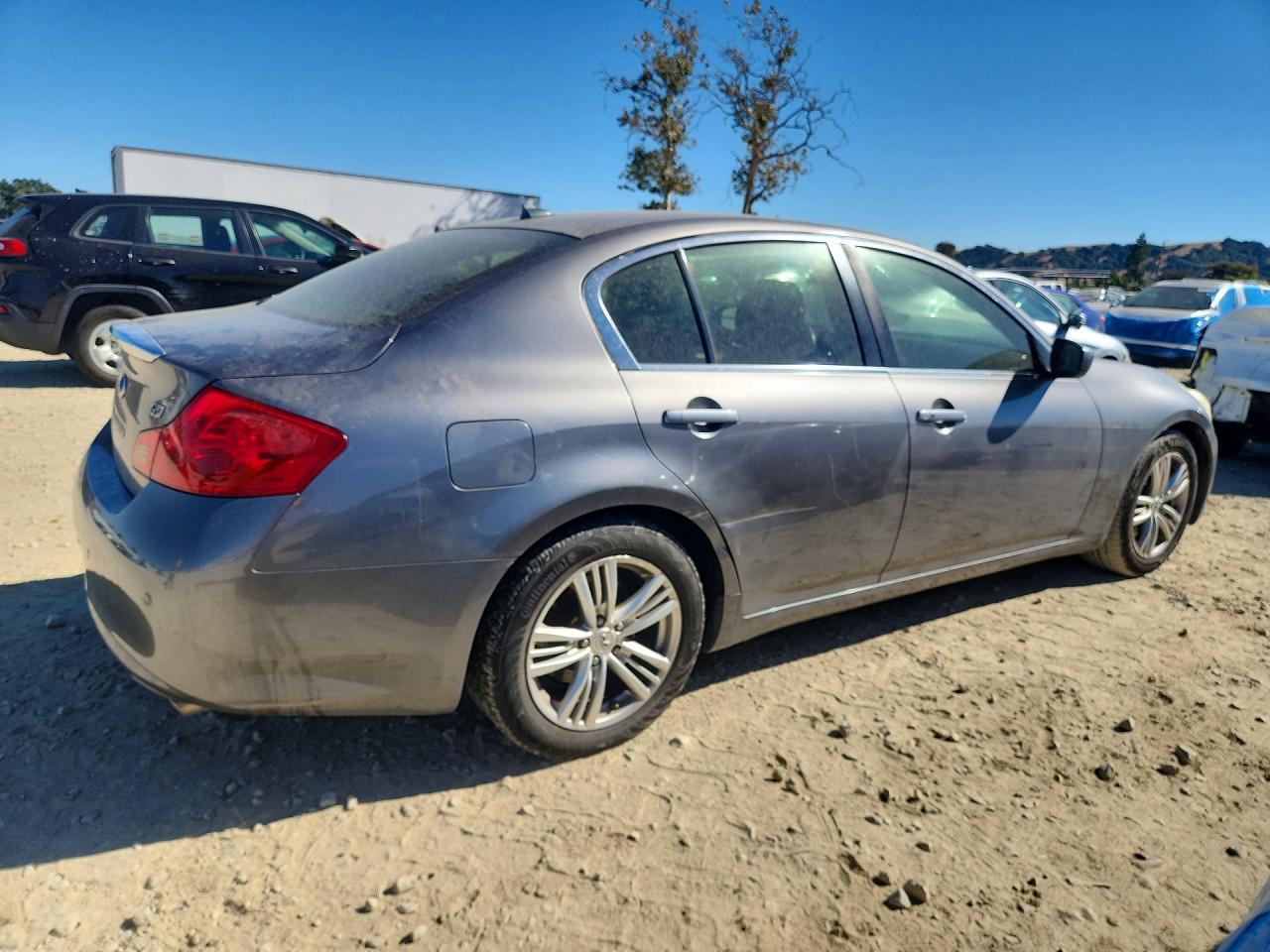 2013 Infiniti G37 Sedan Journey Gray vin: JN1CV6AP3DM725400