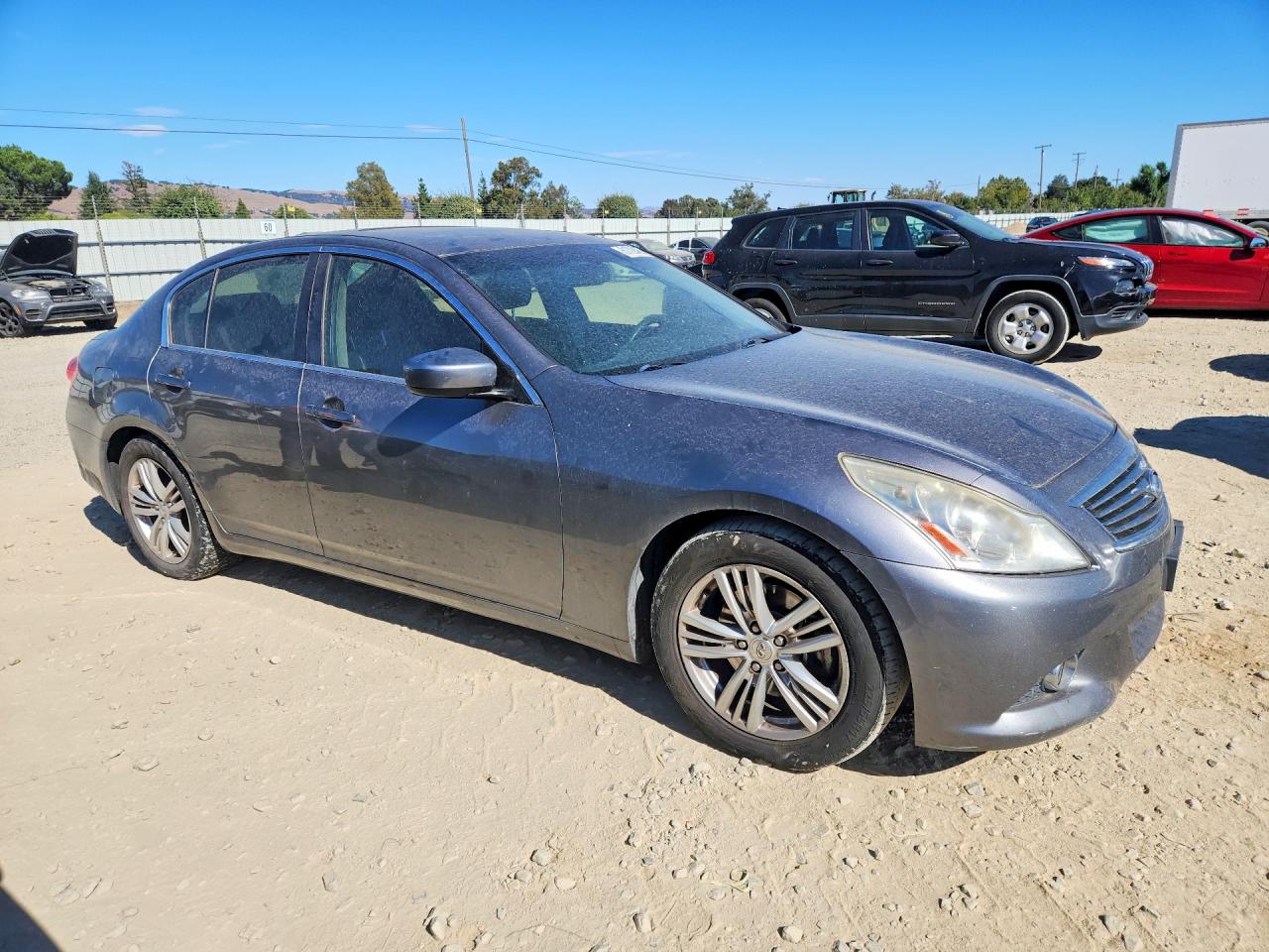 2013 Infiniti G37 Sedan Journey Gray vin: JN1CV6AP3DM725400