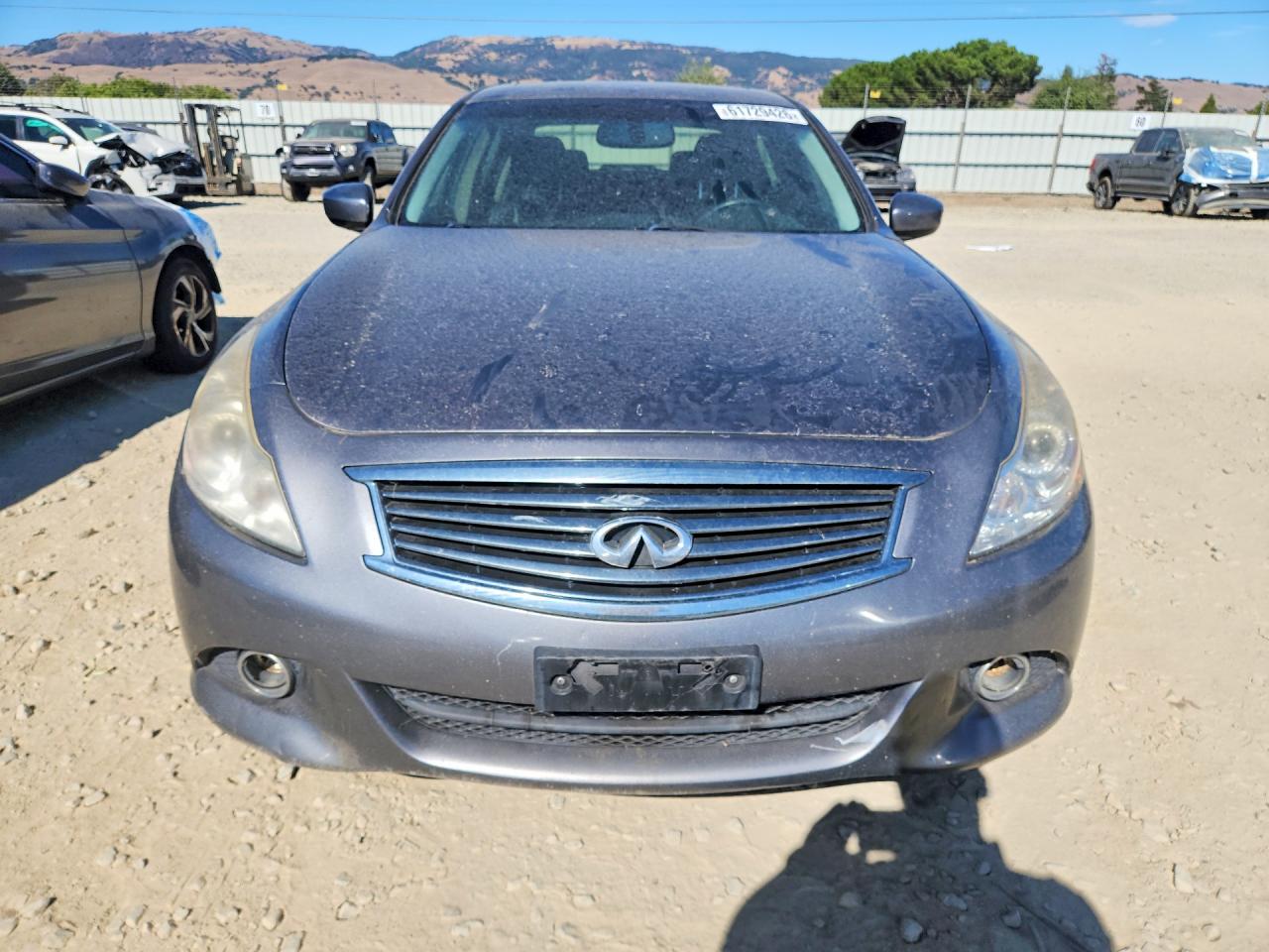 2013 Infiniti G37 Sedan Journey Gray vin: JN1CV6AP3DM725400