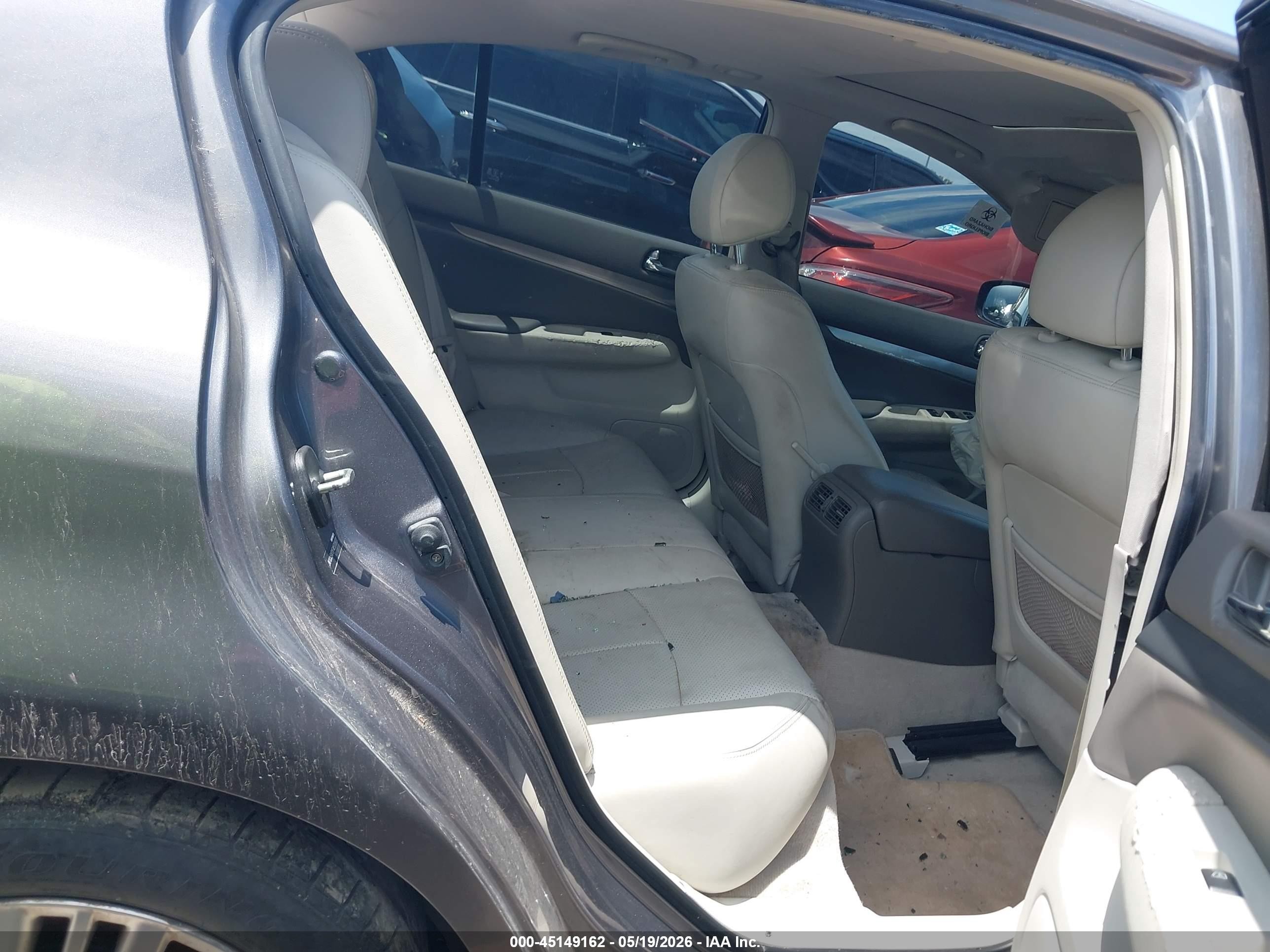 2015 Infiniti Q40 Gray vin: JN1CV6AP3FM500607