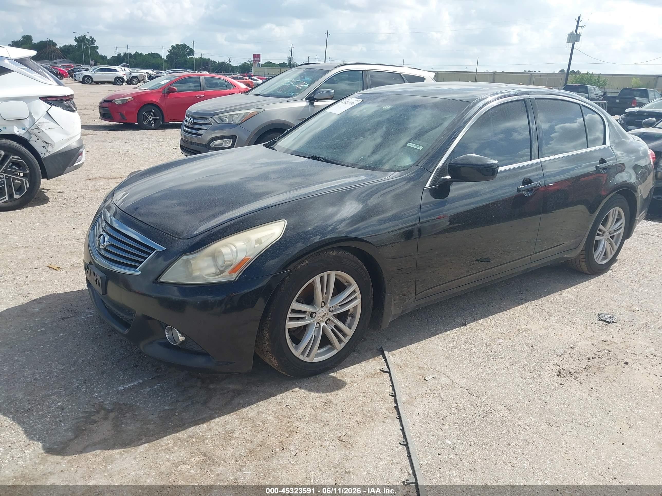 2010 Infiniti G37 Journey Black vin: JN1CV6AP4AM201197