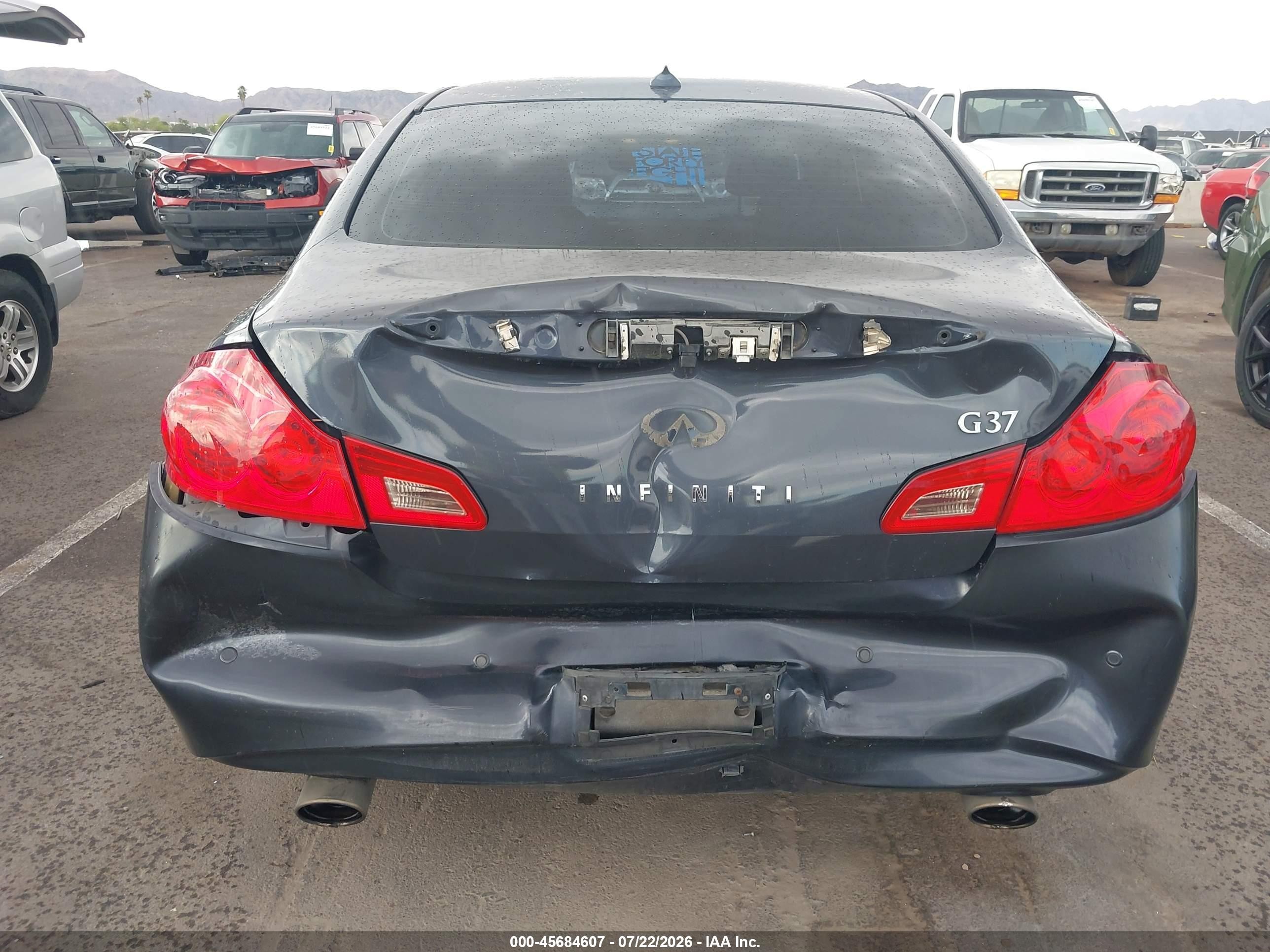 2010 Infiniti G37 Journey Gray vin: JN1CV6AP4AM201586