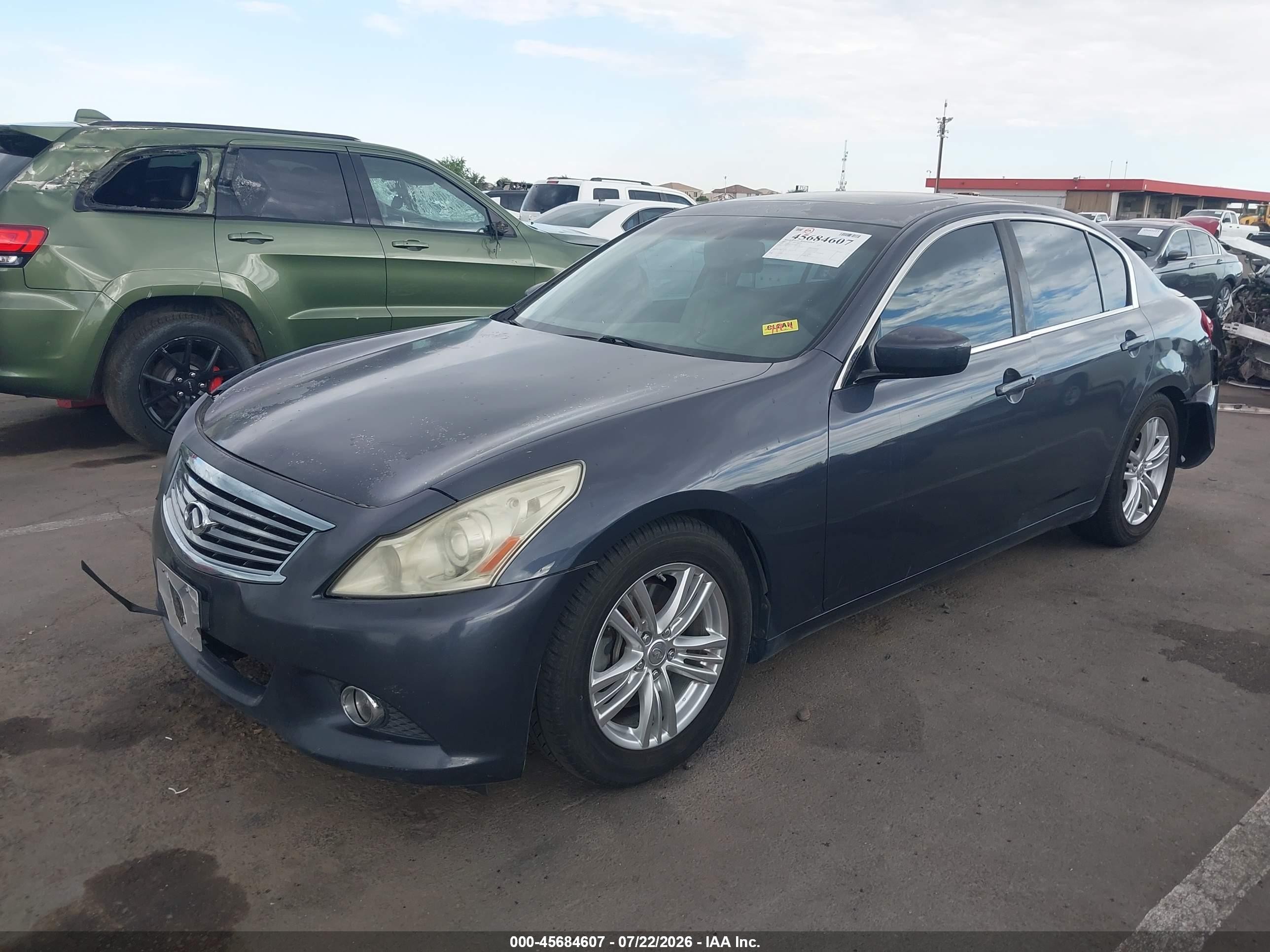 2010 Infiniti G37 Journey Gray vin: JN1CV6AP4AM201586