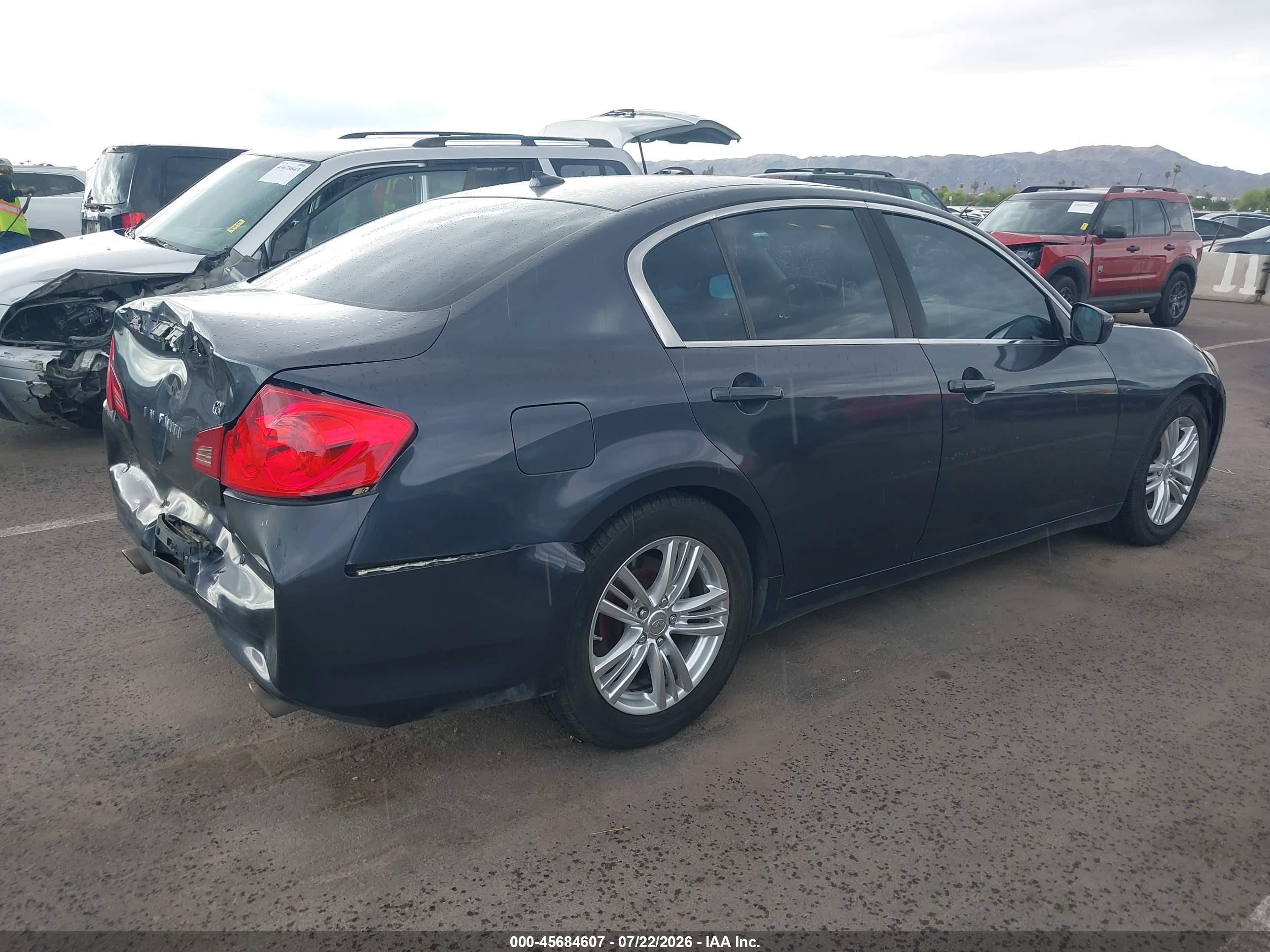 2010 Infiniti G37 Journey Gray vin: JN1CV6AP4AM201586