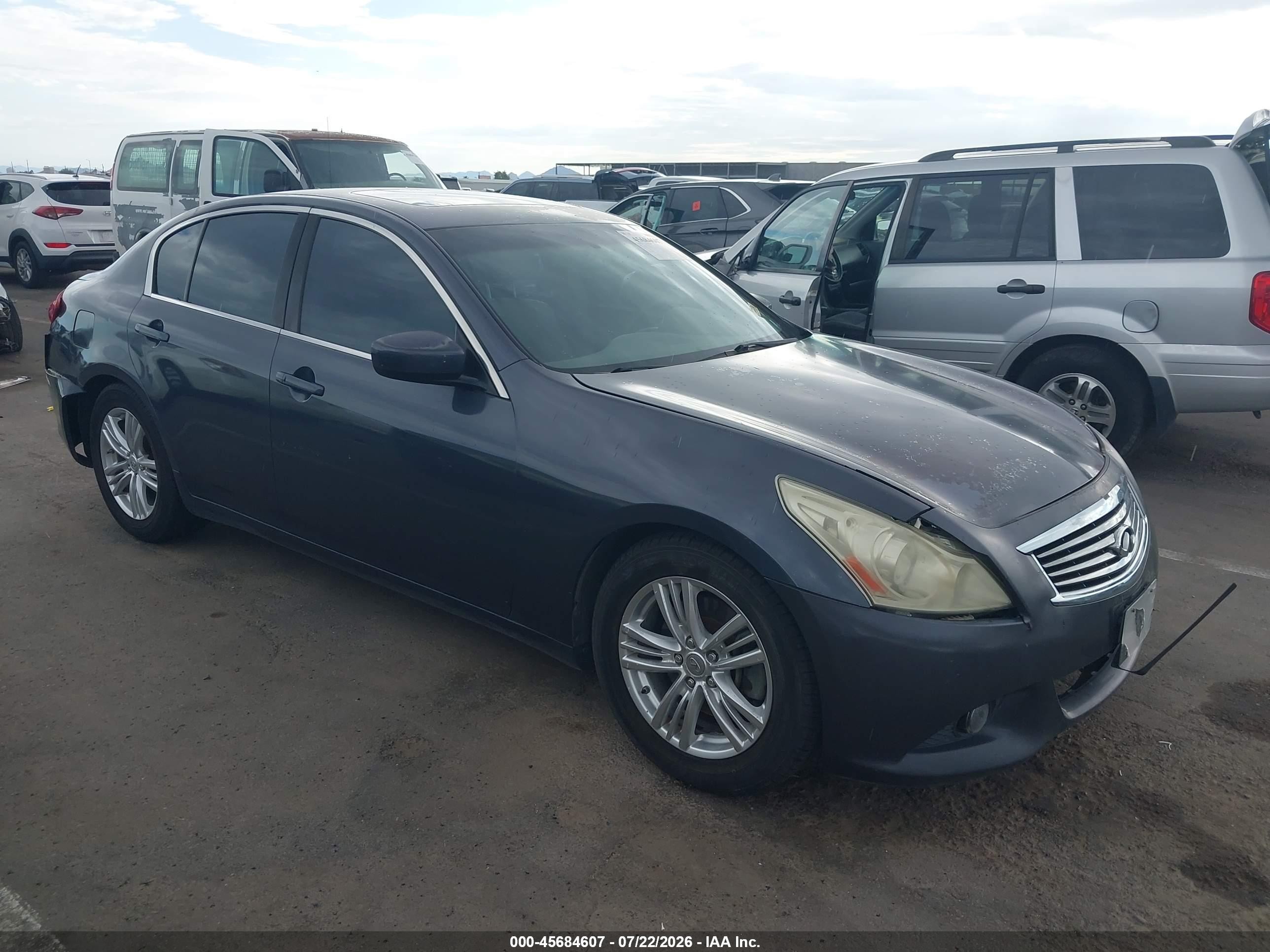 2010 Infiniti G37 Journey Gray vin: JN1CV6AP4AM201586