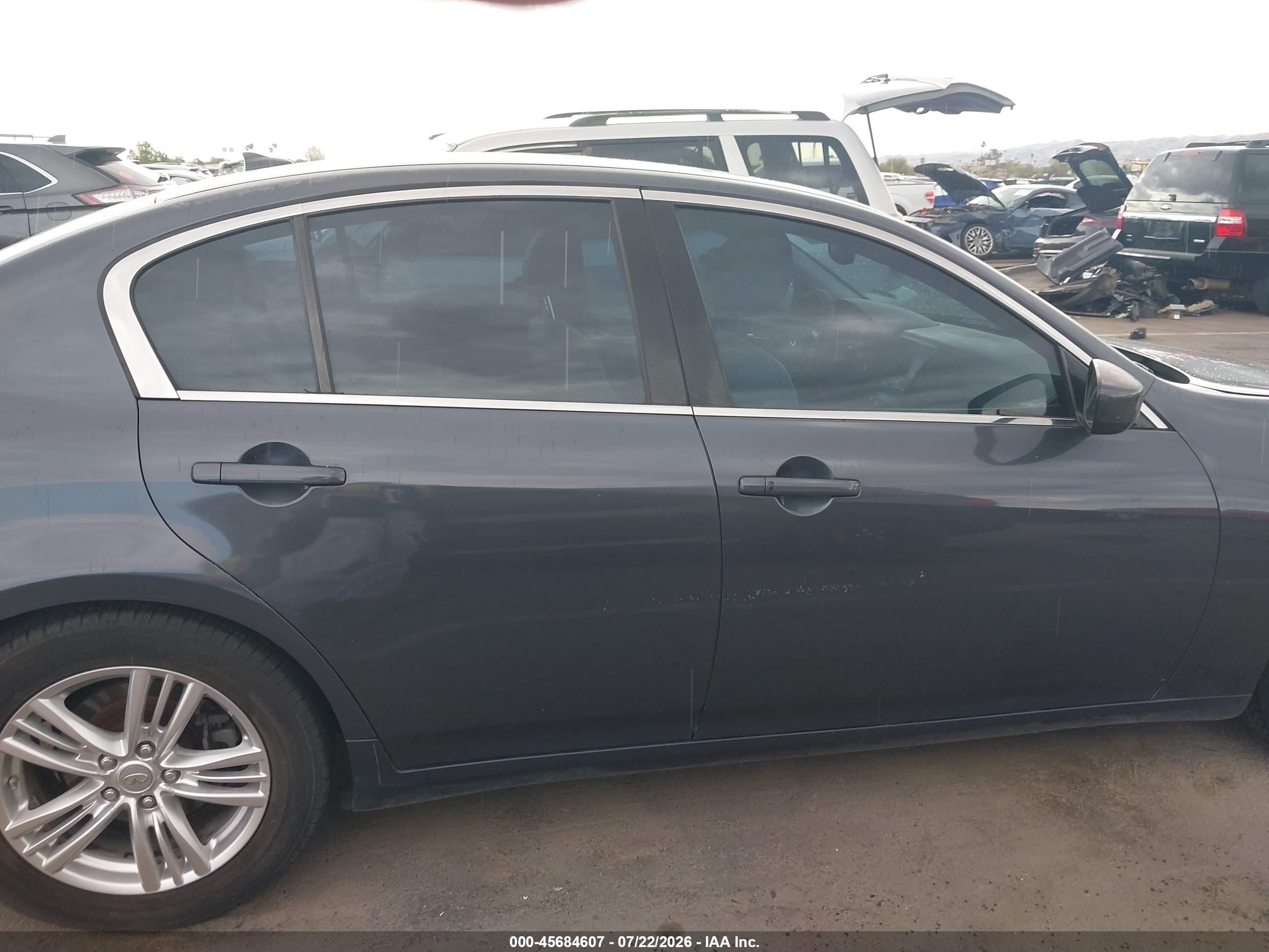 2010 Infiniti G37 Journey Gray vin: JN1CV6AP4AM201586