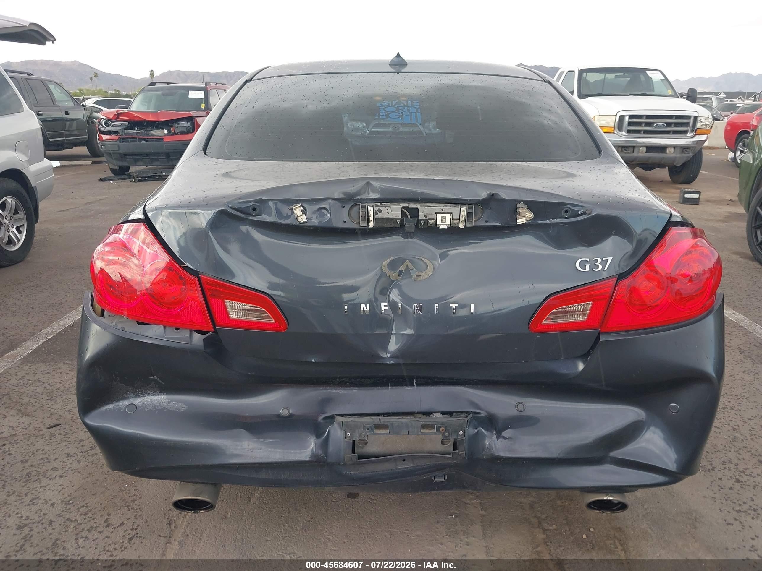 2010 Infiniti G37 Journey Gray vin: JN1CV6AP4AM201586