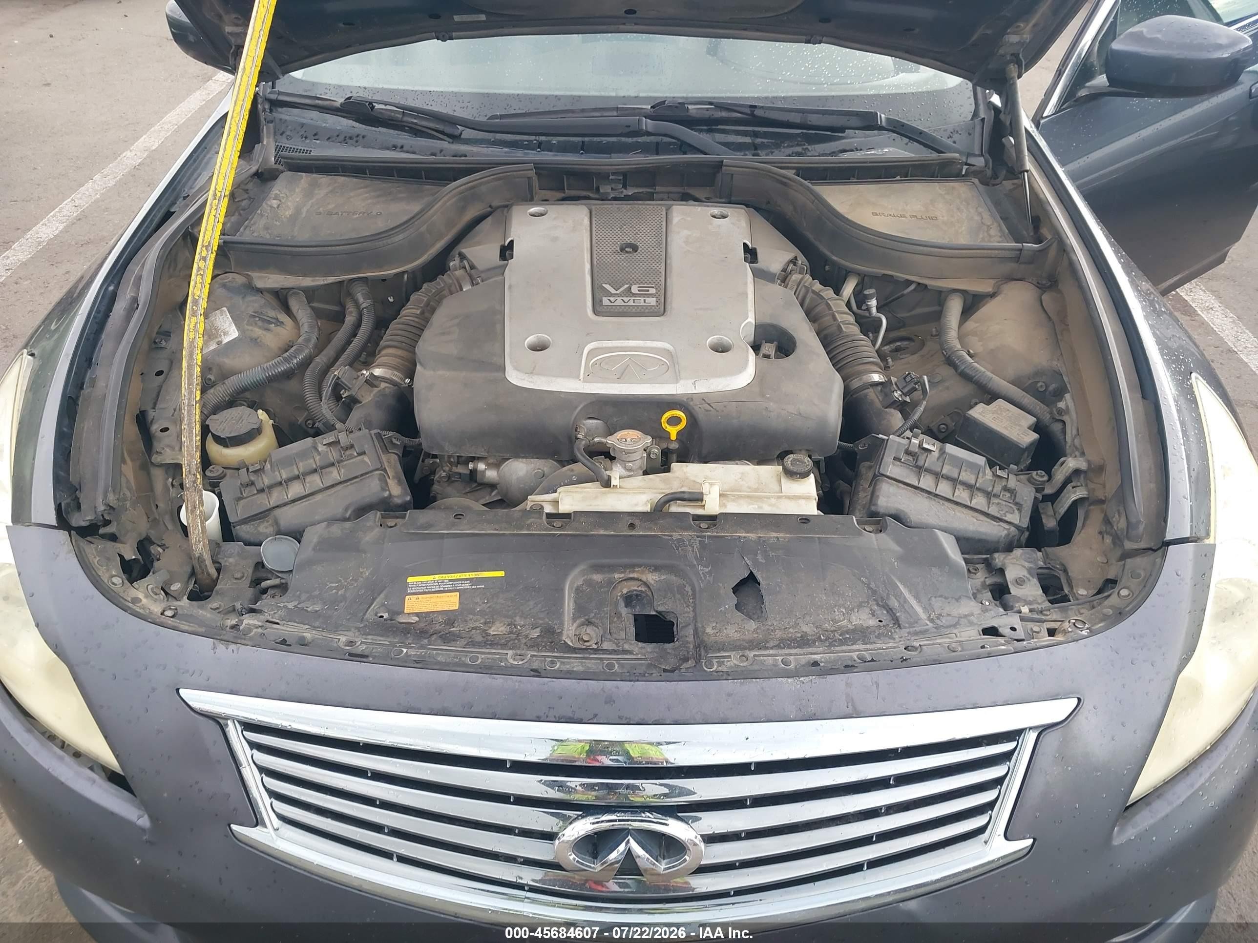 2010 Infiniti G37 Journey Gray vin: JN1CV6AP4AM201586