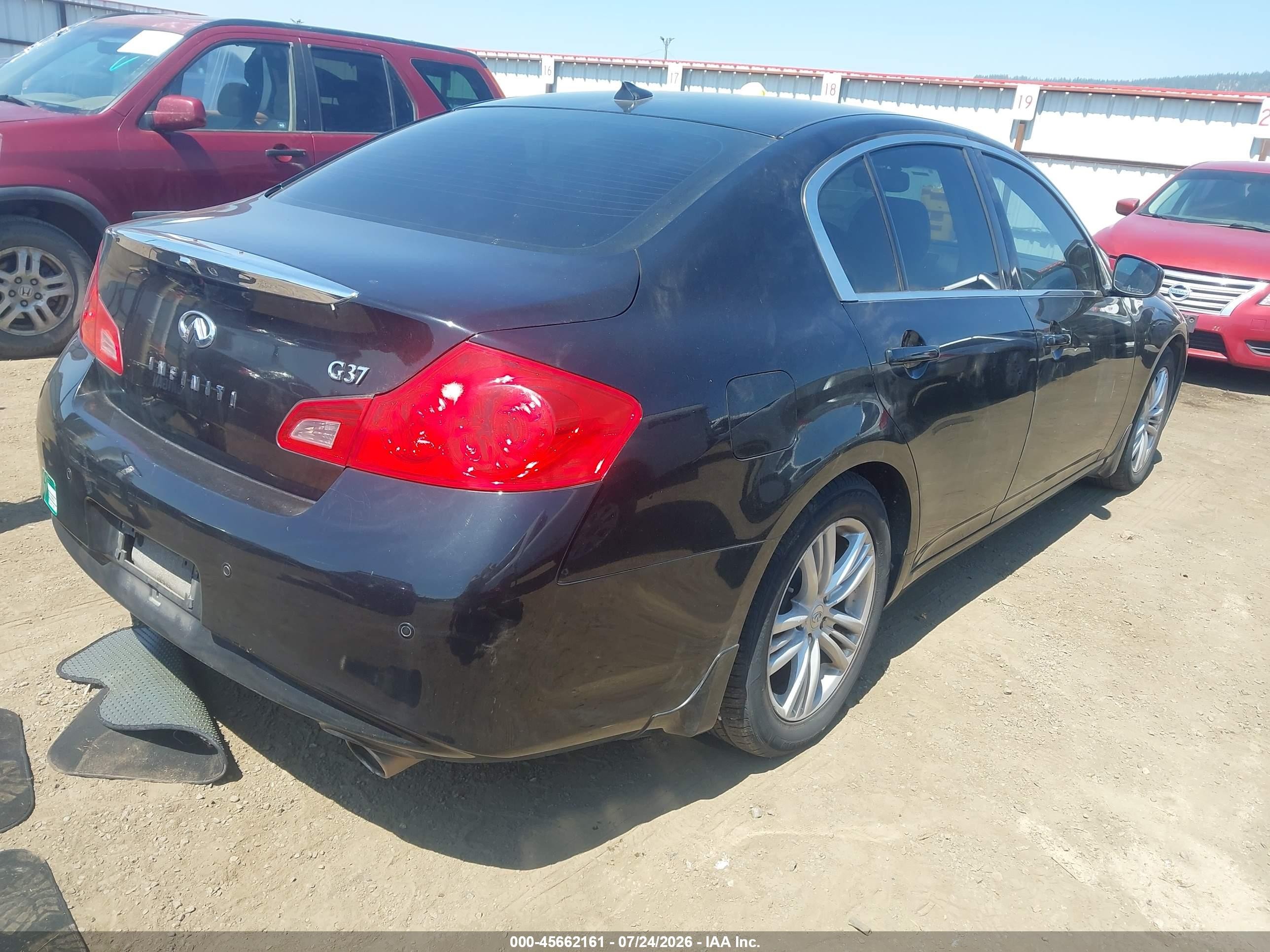 2010 Infiniti G37 Journey Black vin: JN1CV6AP4AM204651