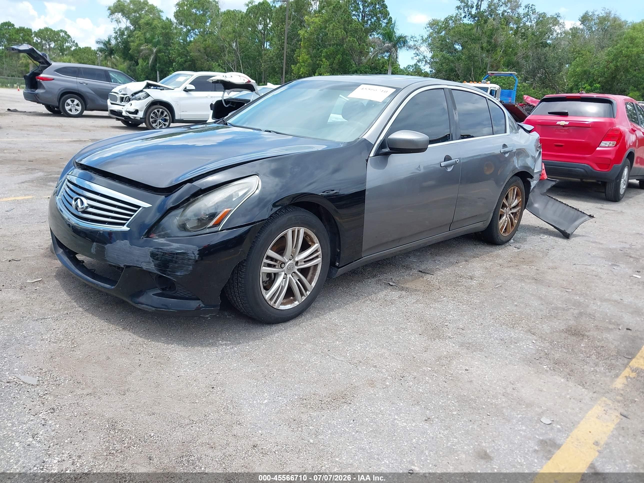 2010 Infiniti G37 Journey Black vin: JN1CV6AP4AM400749