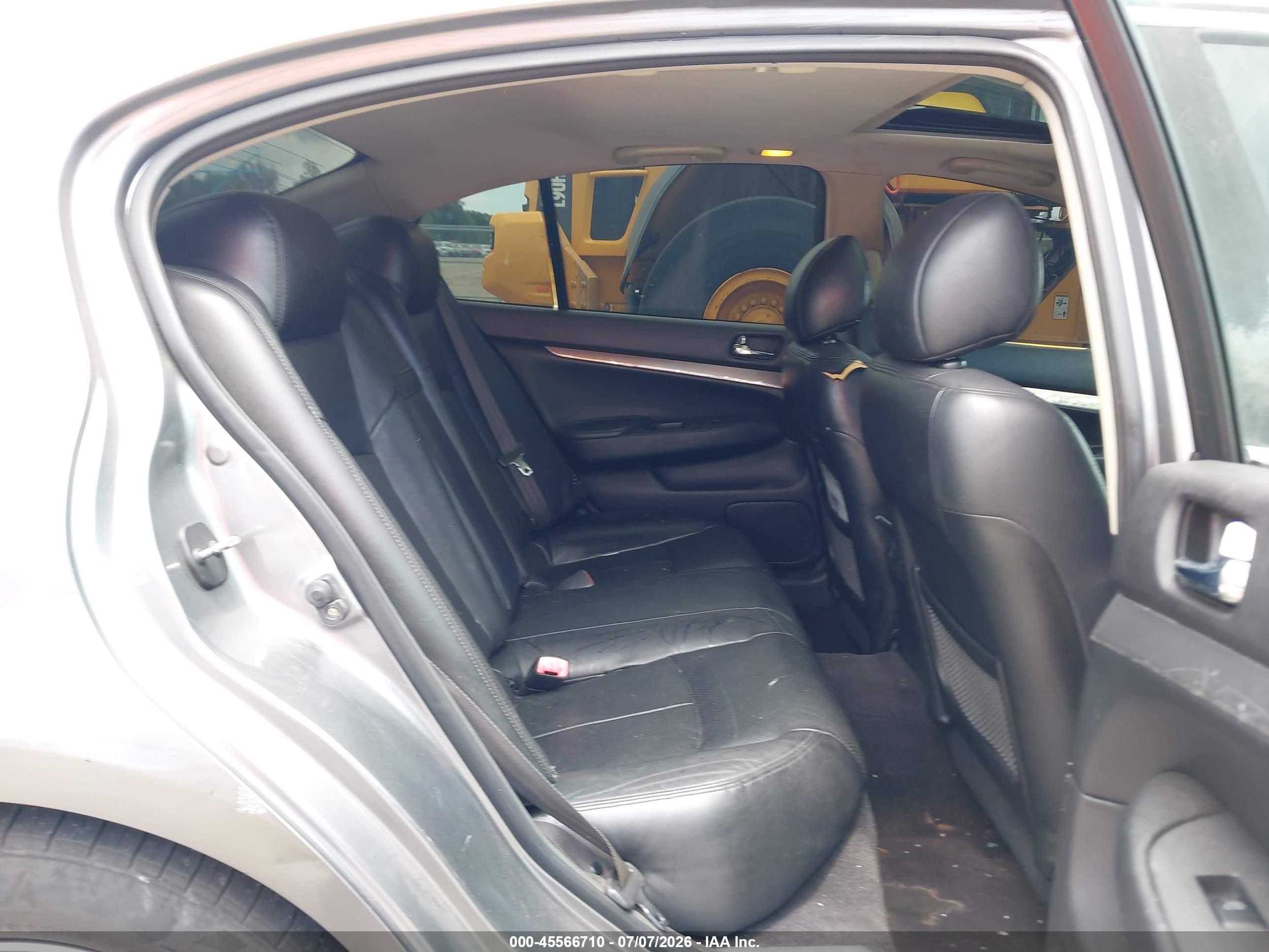 2010 Infiniti G37 Journey Black vin: JN1CV6AP4AM400749