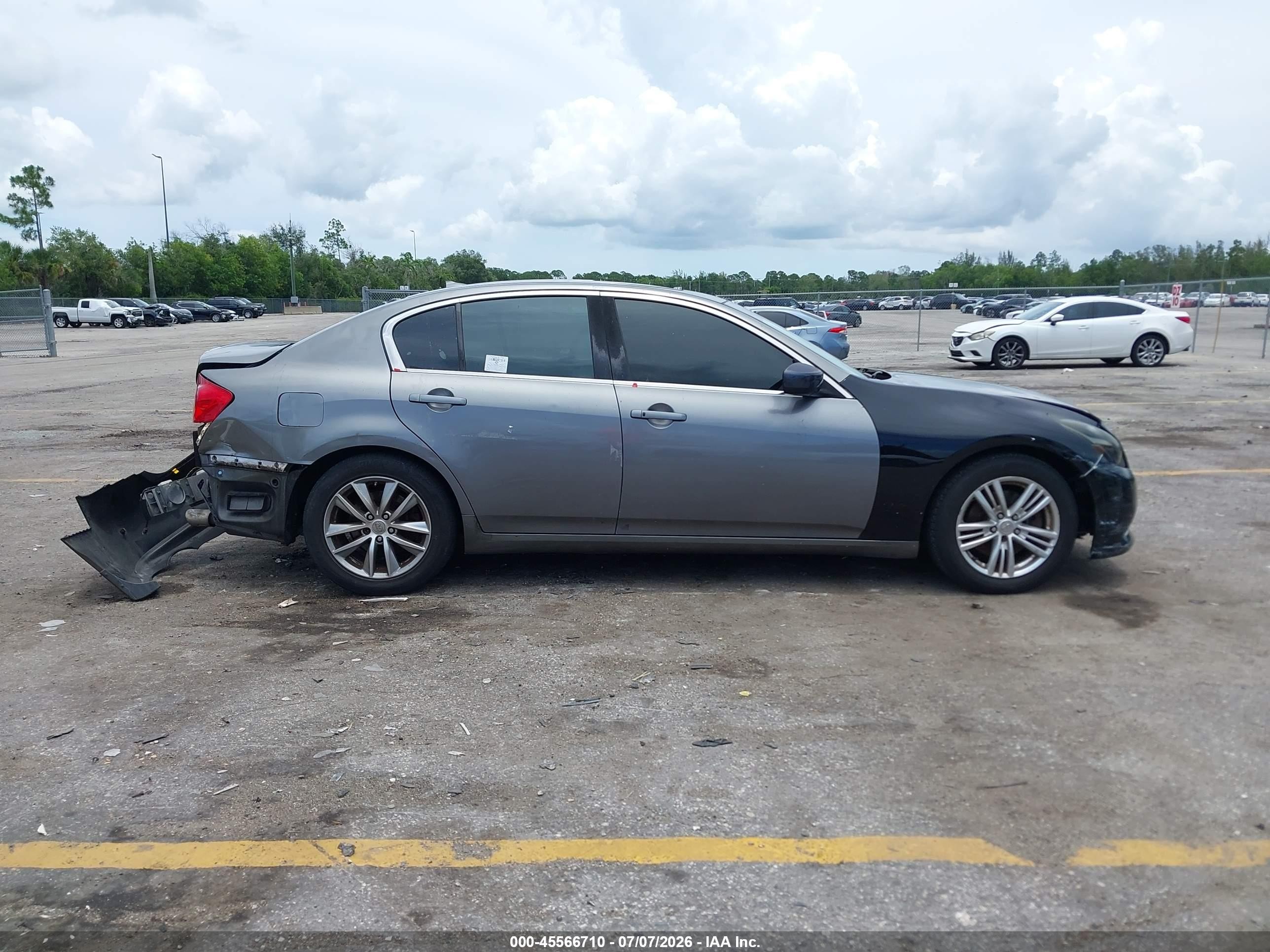 2010 Infiniti G37 Journey Black vin: JN1CV6AP4AM400749