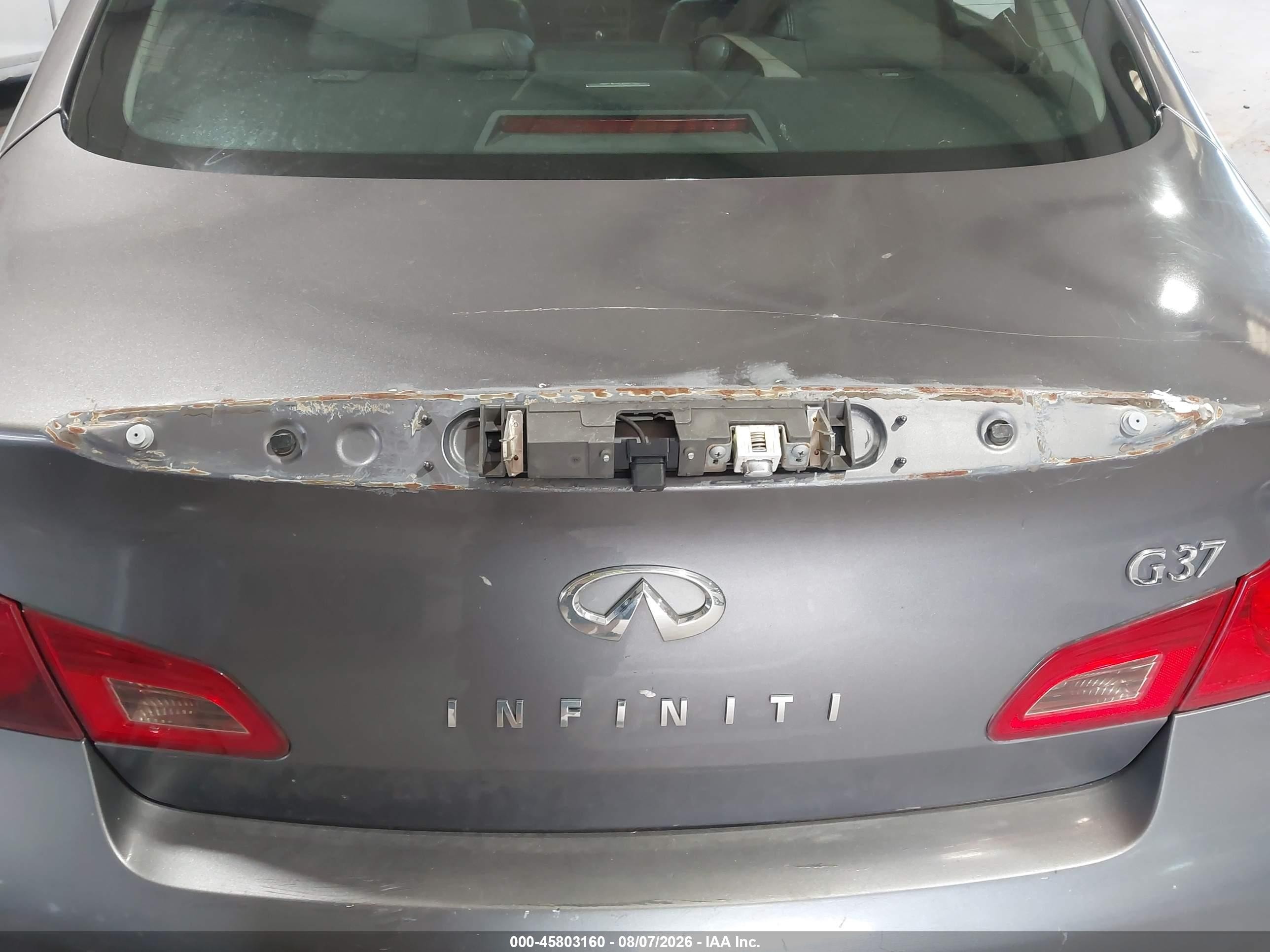 2010 Infiniti G37 Journey Gray vin: JN1CV6AP4AM406485
