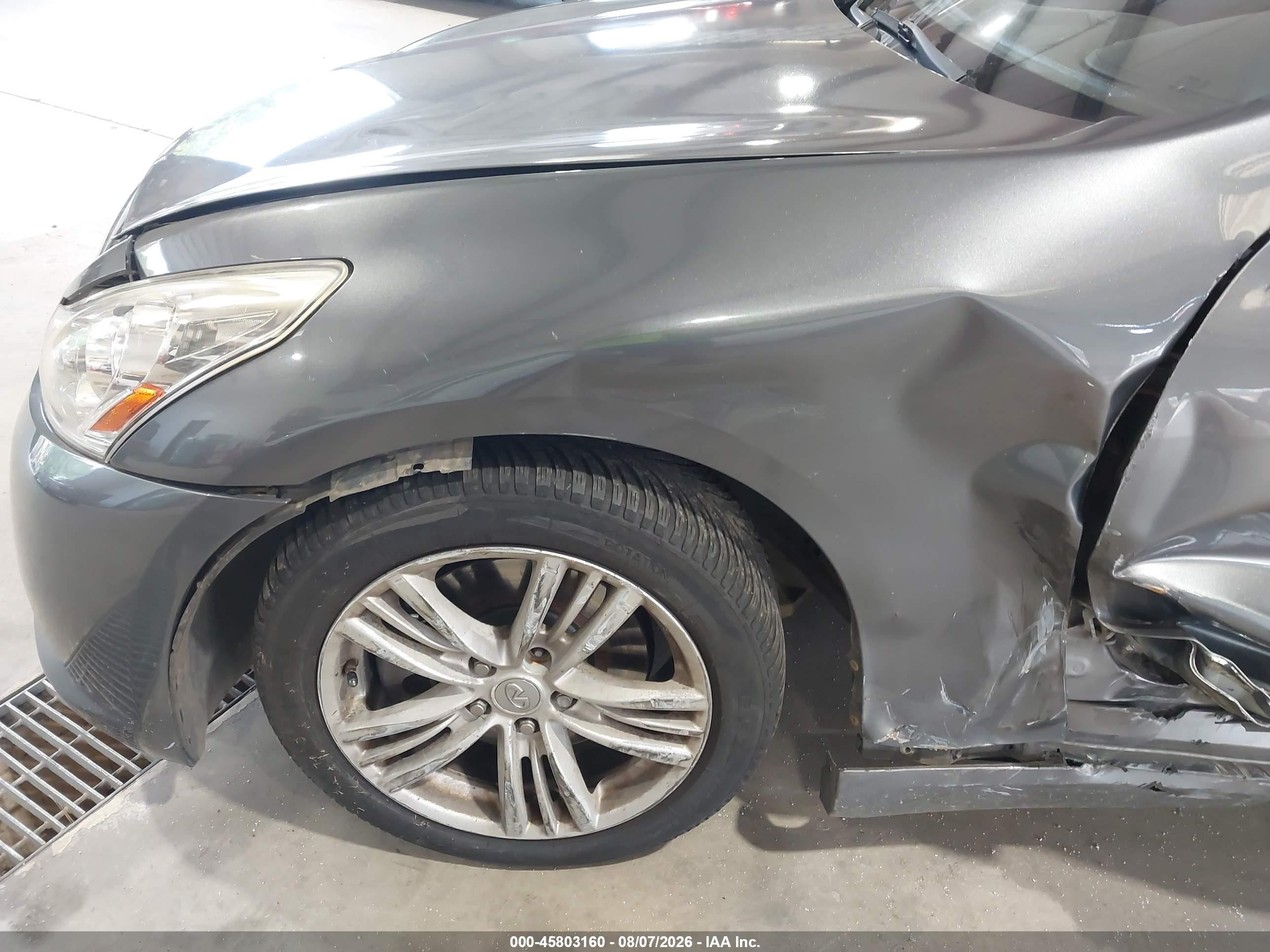 2010 Infiniti G37 Journey Gray vin: JN1CV6AP4AM406485