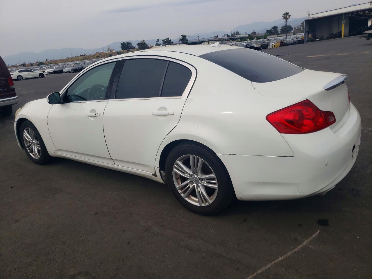 2011 Infiniti G37 Sedan Journey White vin: JN1CV6AP4BM304105