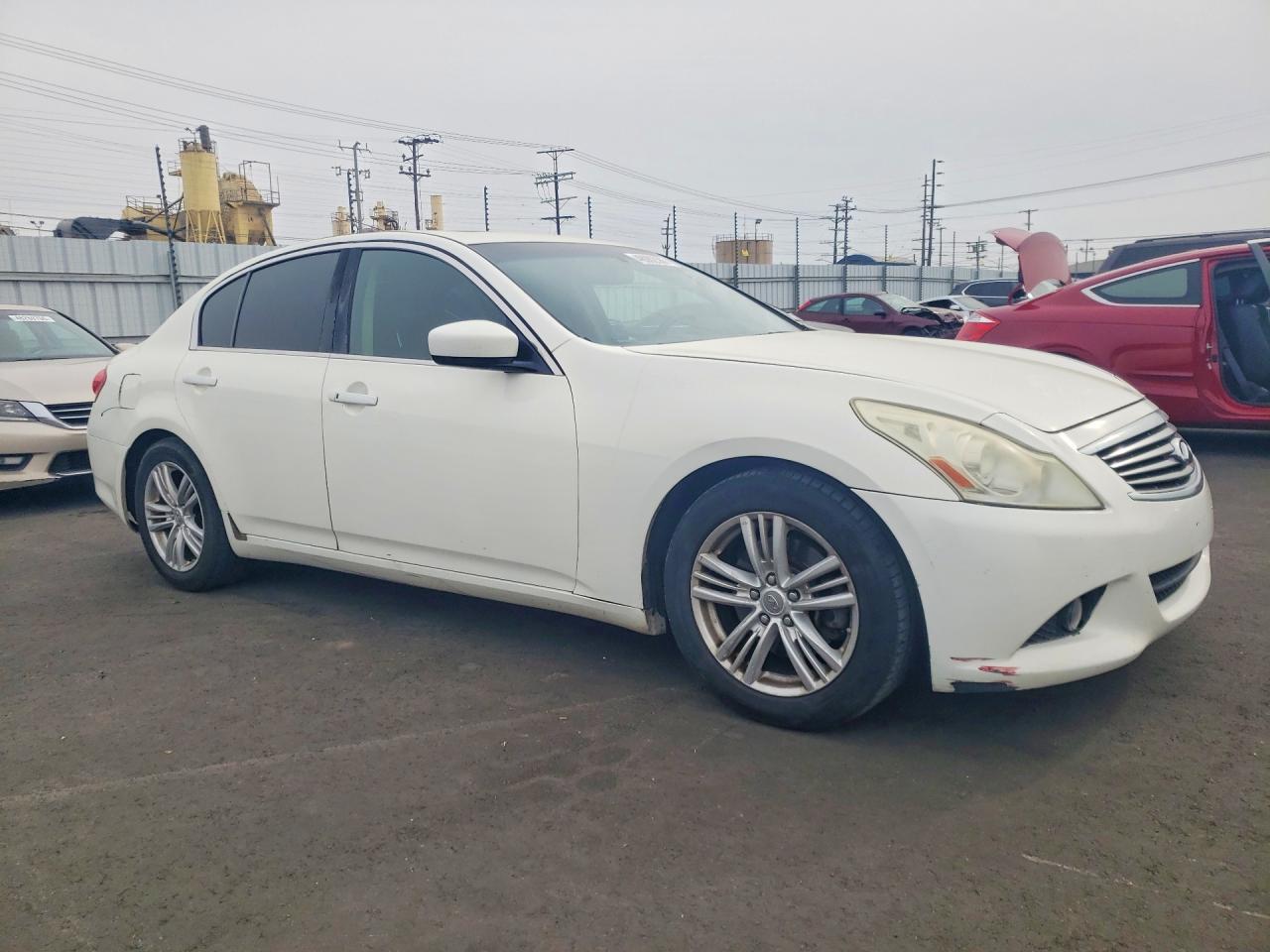 2011 Infiniti G37 Sedan Journey White vin: JN1CV6AP4BM304105