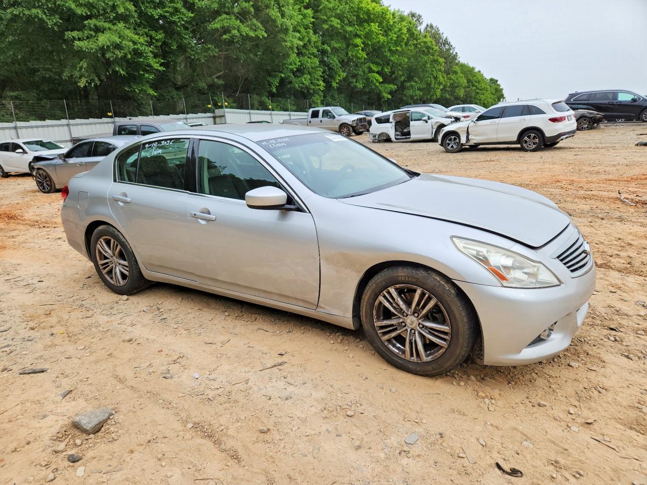 2011 Infiniti G37 Sedan Journey Silver vin: JN1CV6AP4BM506040