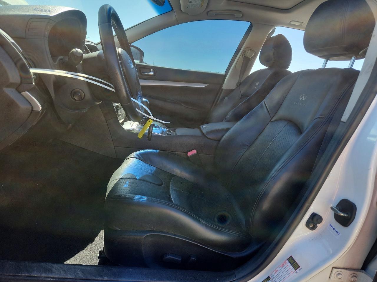 2011 Infiniti G37 Sedan Journey Белый vin: JN1CV6AP4BM509021