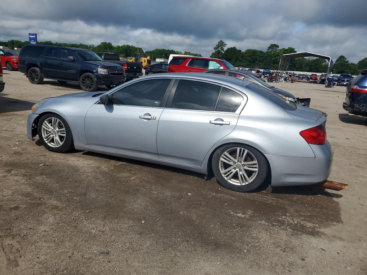 2011 Infiniti G37 Sedan Journey Silver vin: JN1CV6AP4BM510640