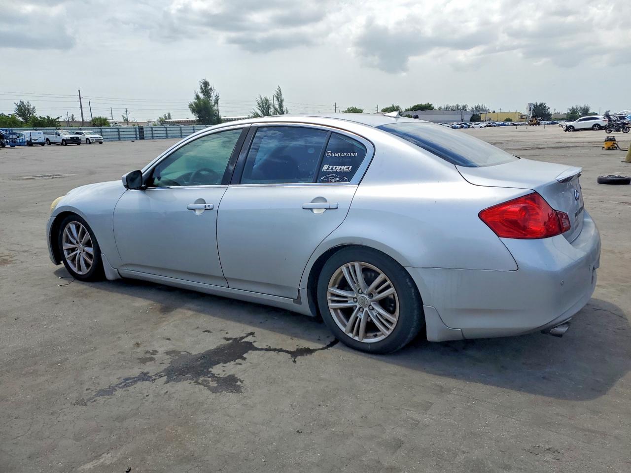 2012 Infiniti G37 Sedan Journey Silver vin: JN1CV6AP4CM620282