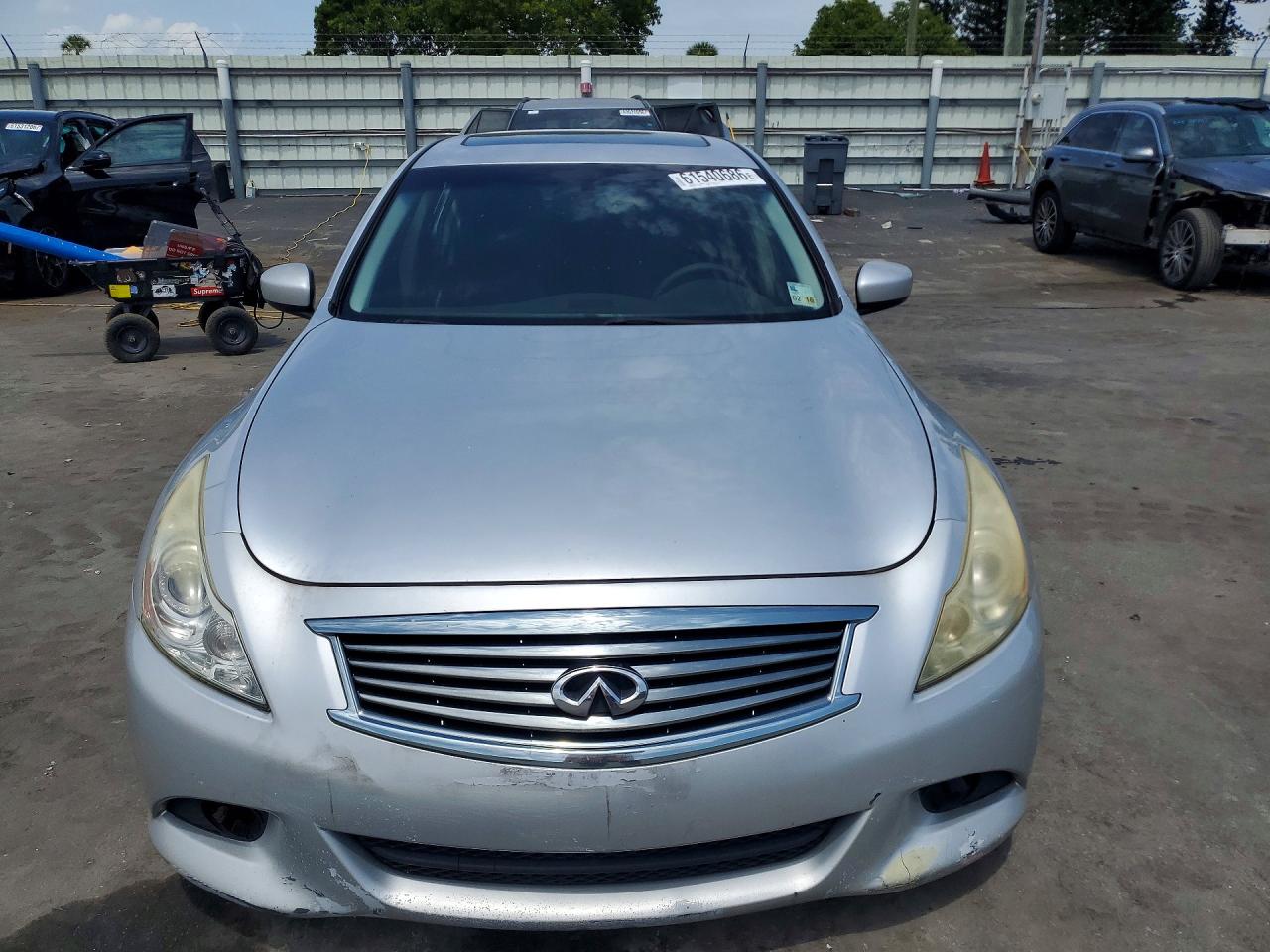 2012 Infiniti G37 Sedan Journey Silver vin: JN1CV6AP4CM620282
